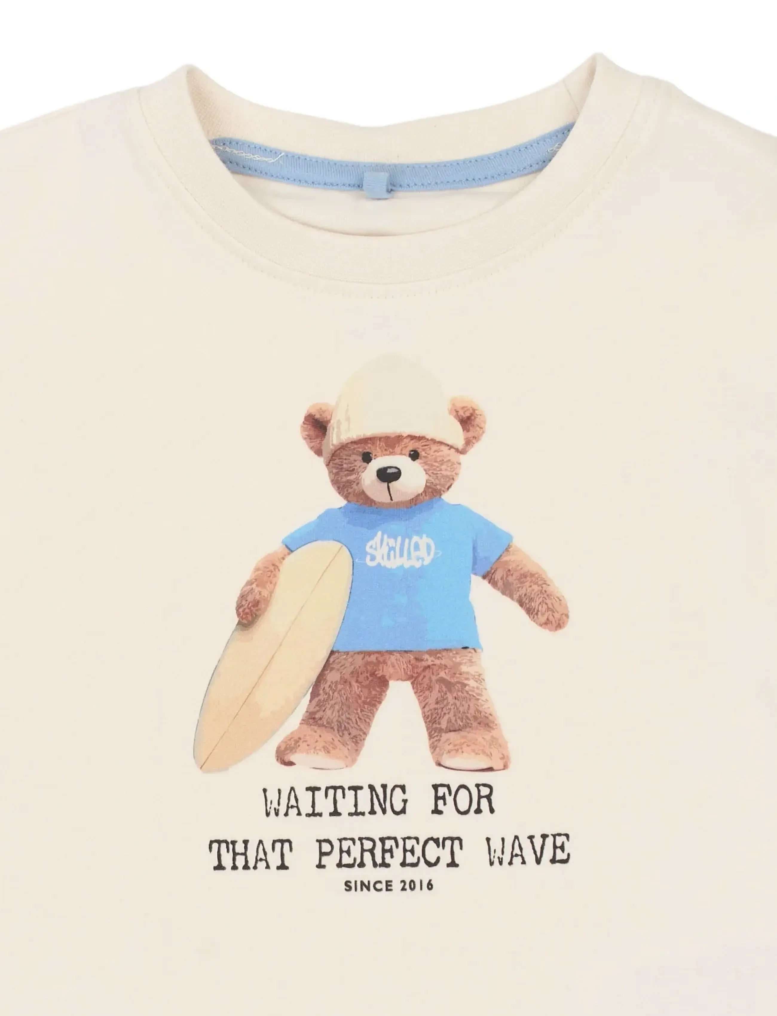 The New - TNSTTed OS S_S Tee - kortärmade t-shirts - gardenia - 2