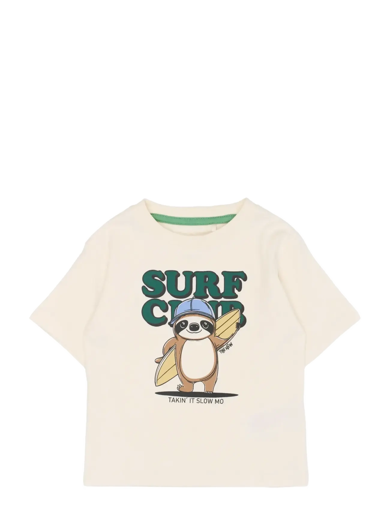 The New TNSTTobias OS S_S Tee - Inspiration - GARDENIA / cream