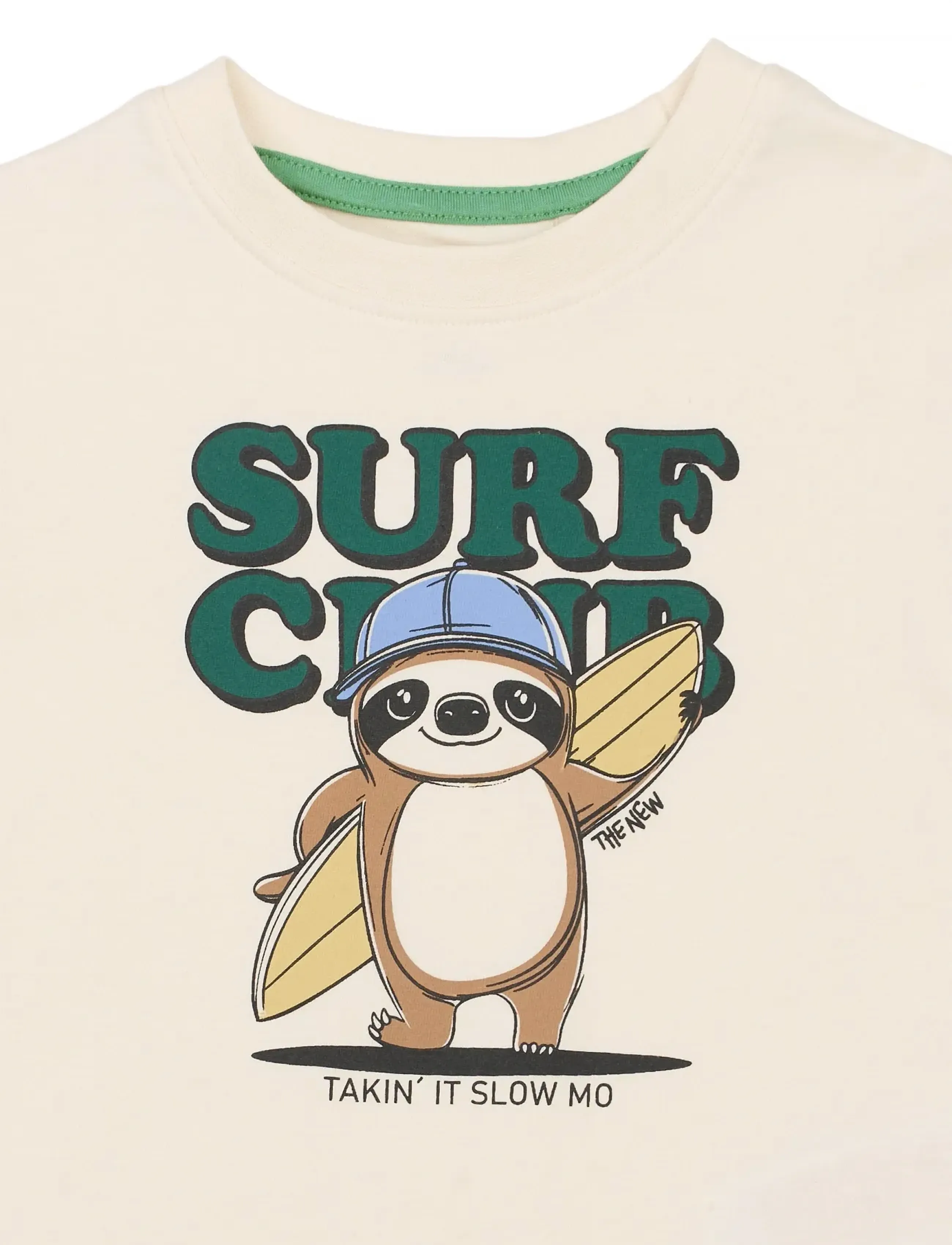 The New - TNSTTobias OS S_S Tee - t-shirts à manches courtes - gardenia - 4