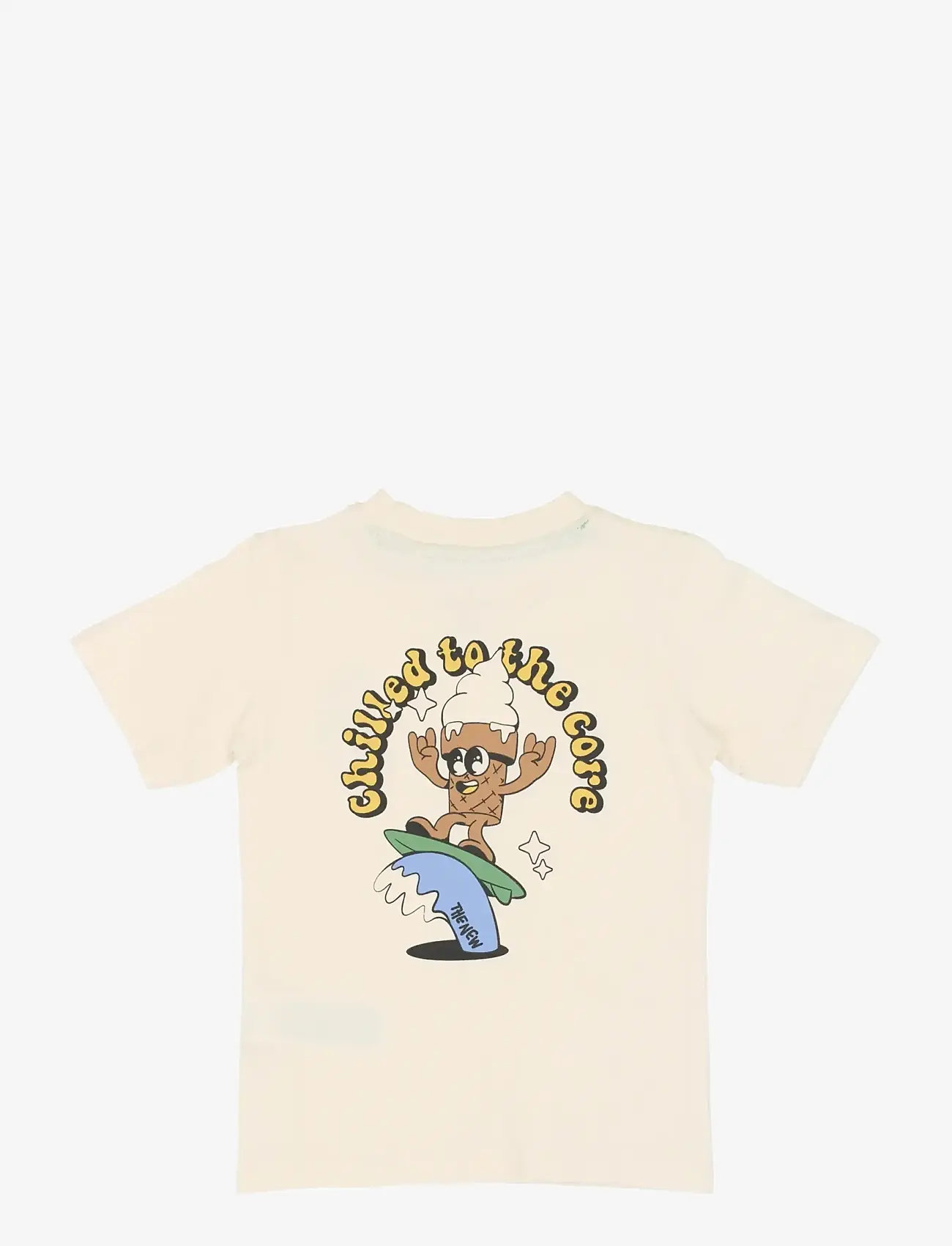The New - TNSTTab S_S Tee - kortærmede t-shirts - gardenia - 1