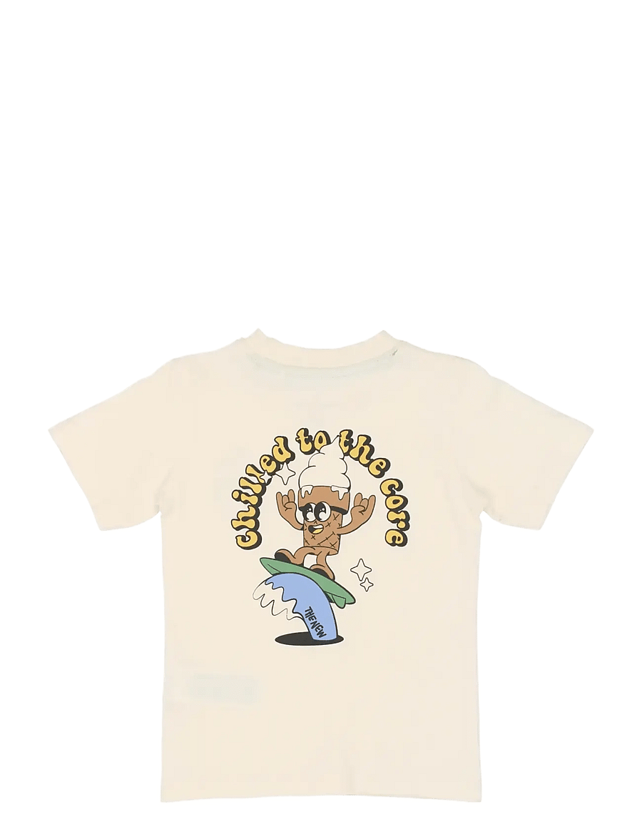 The New - TNSTTab S_S Tee - kortermede t-skjorter - gardenia - 1