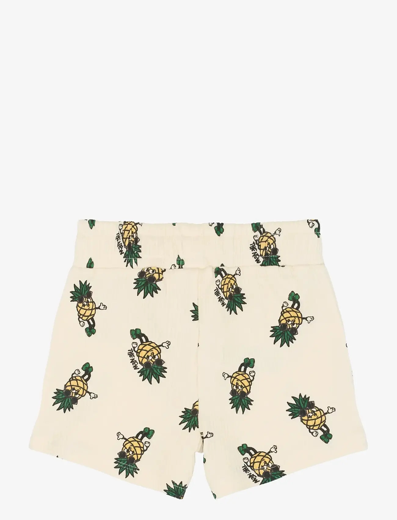 The New - TNSTTravis Rib Shorts - sweatshorts - gardenia aop - 2