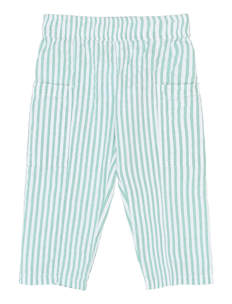 The New - TNSTTate Pants - babybukser - crÉme de menthe striped - 1