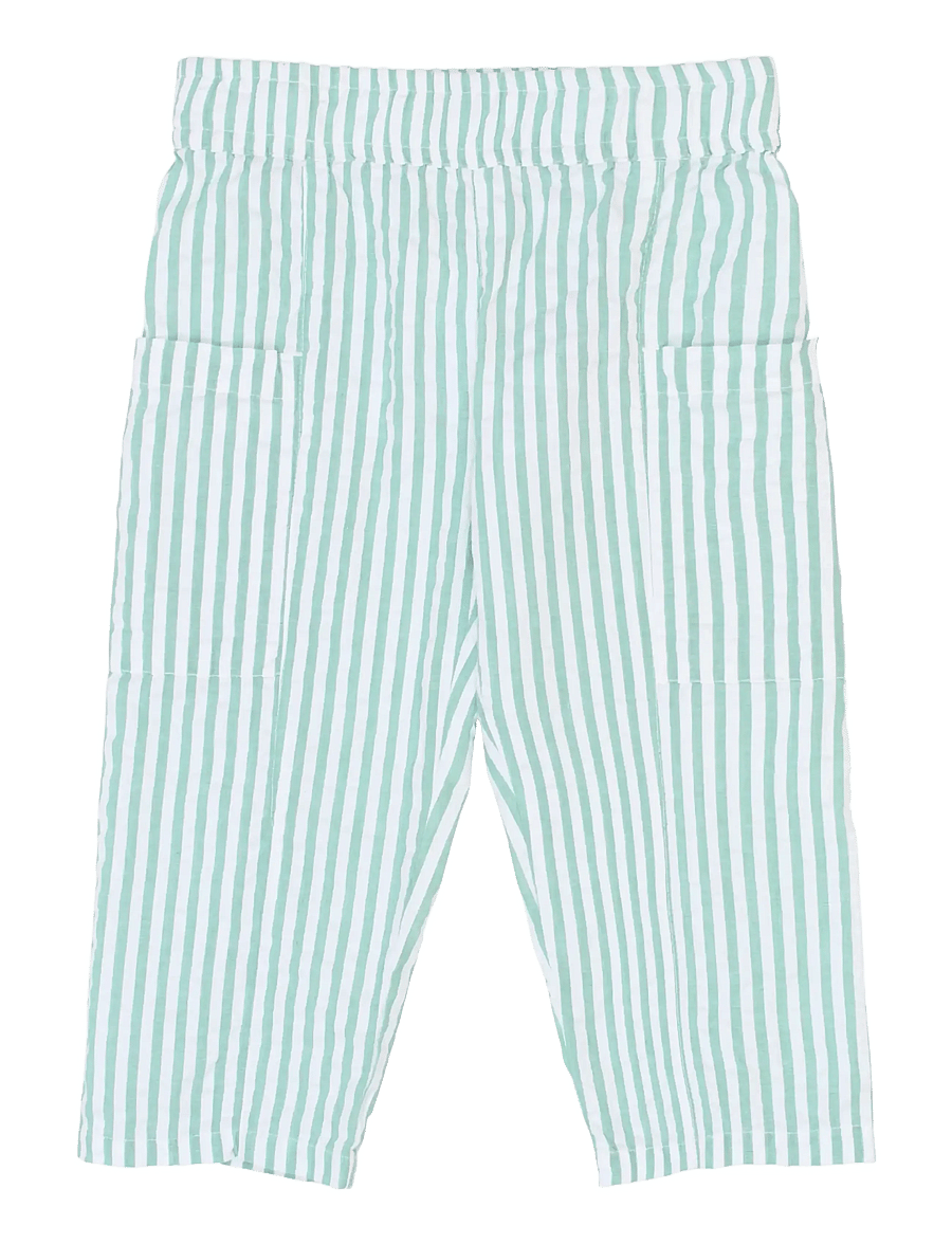 The New - TNSTTate Pants - babyhosen - crÉme de menthe striped - 1