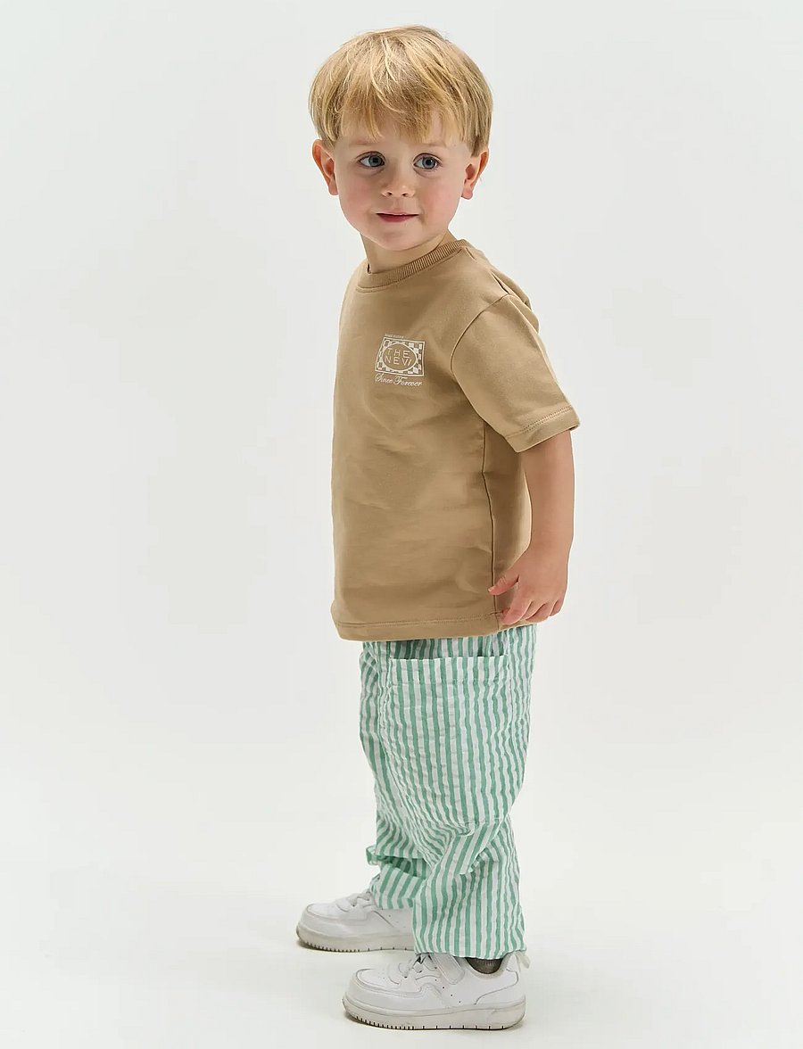 The New - TNSTTate Pants - babyhosen - crÉme de menthe striped - 3