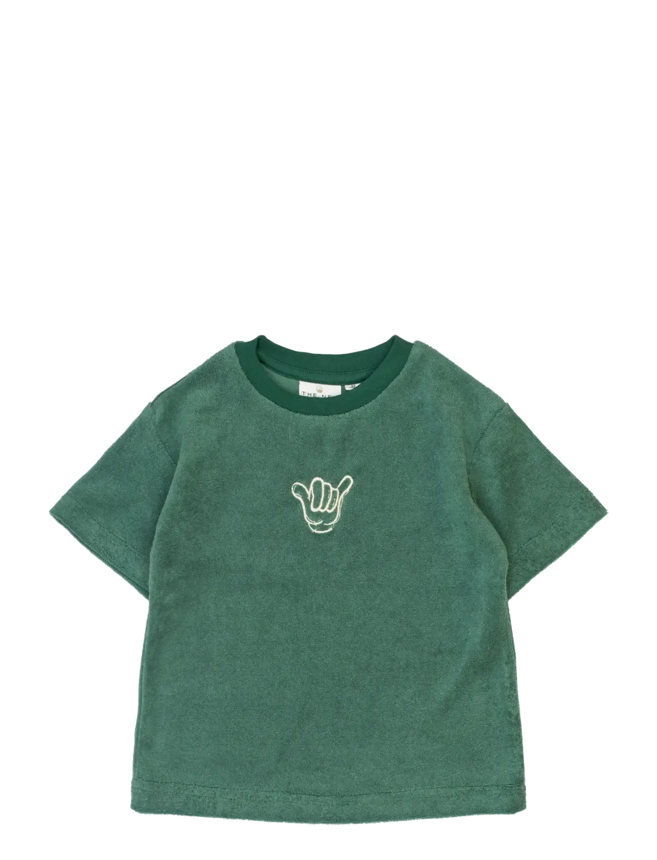 The New TNSTTerry OS S_S Tee - Nieuwe Mode - POSY GREEN / green