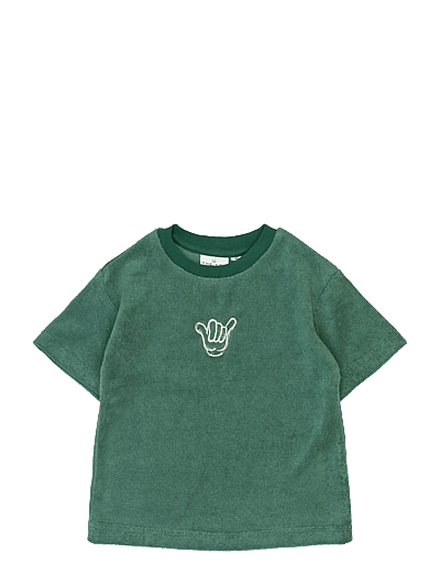 The New TNSTTerry OS S_S Tee - Clothing - POSY GREEN / green