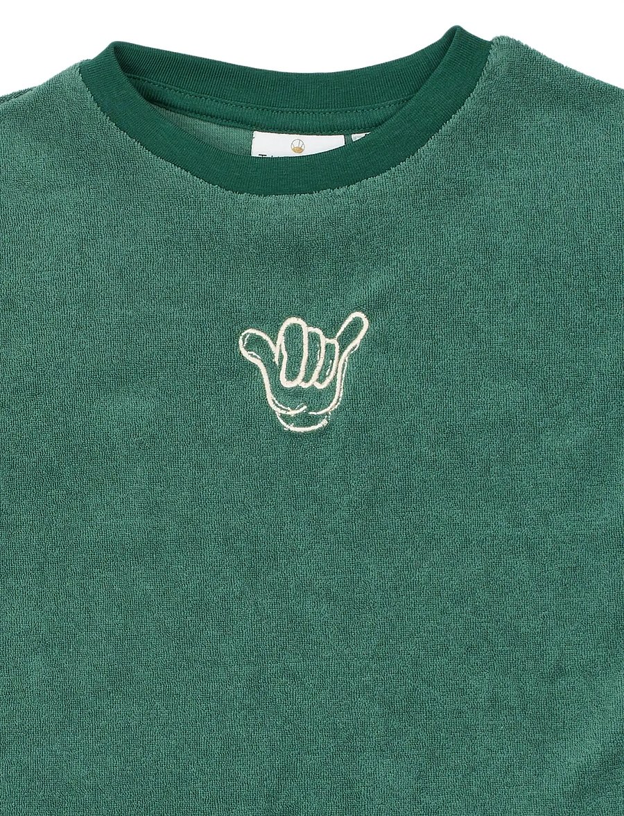 The New - TNSTTerry OS S_S Tee - lühikeste varrukatega t-särgid - posy green - 5
