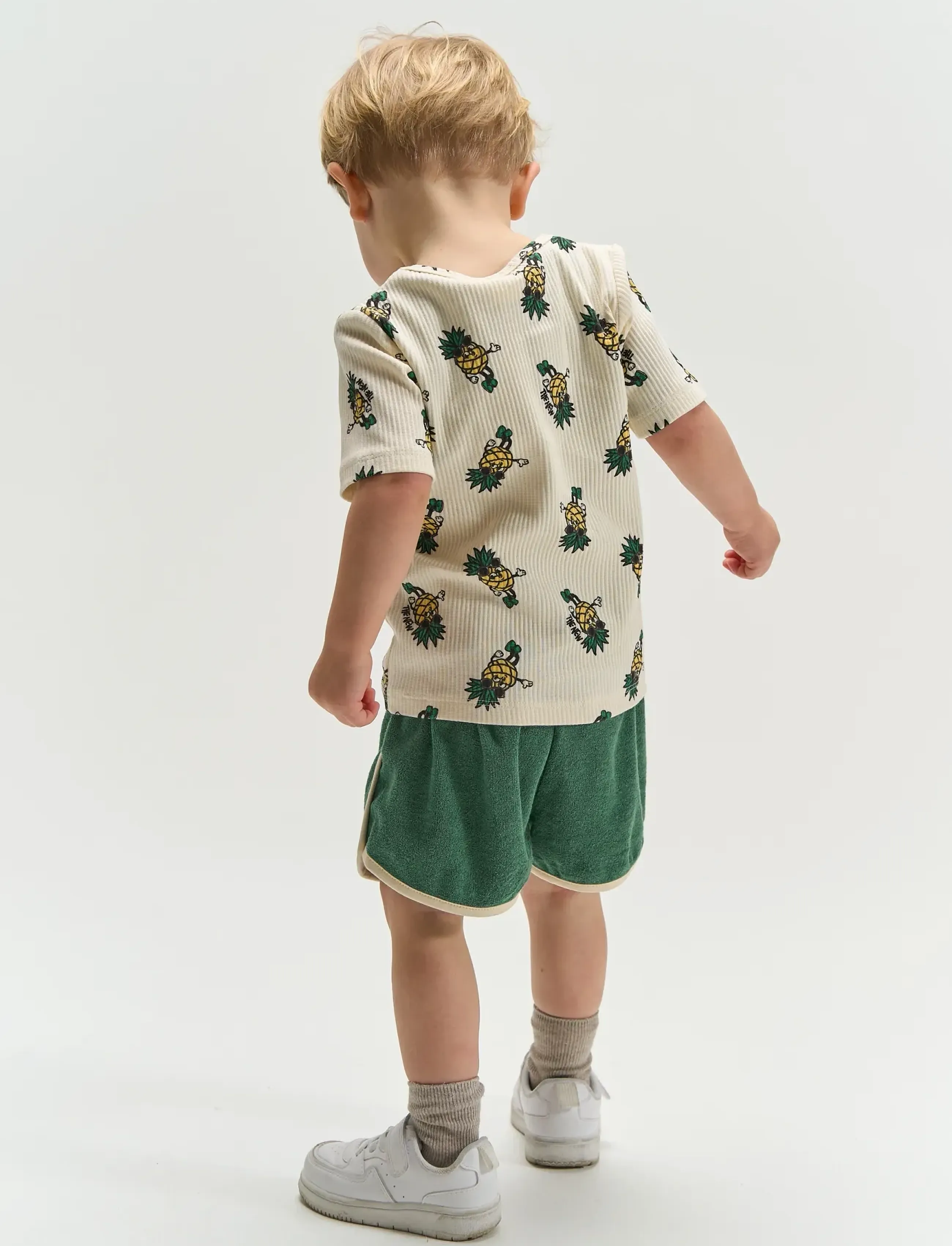 The New - TNSTTerry Shorts - shorts en molleton - posy green - 4