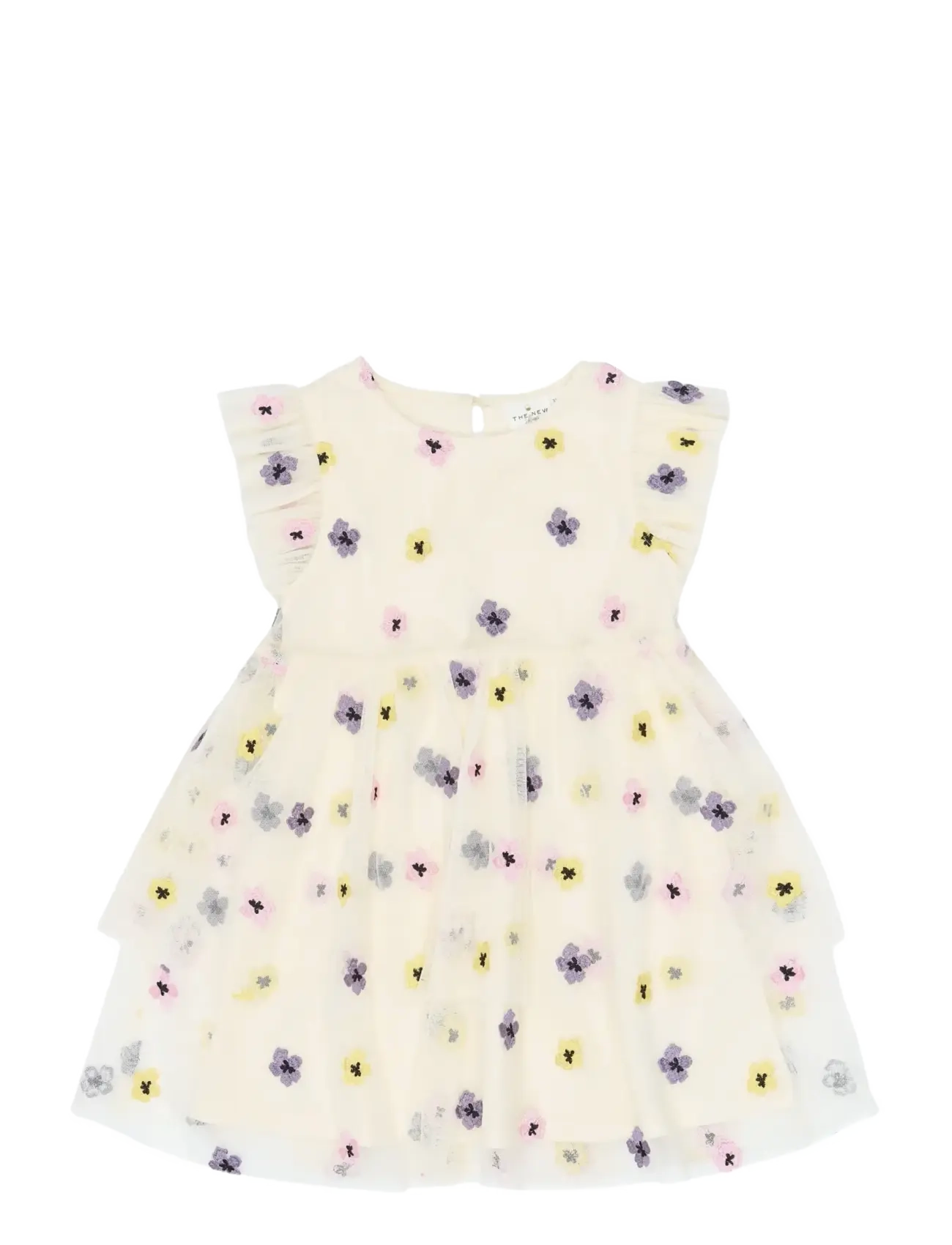 The New TNSTSvelda S_L Dress - Lapsed 98–134 - GARDENIA EMB / cream