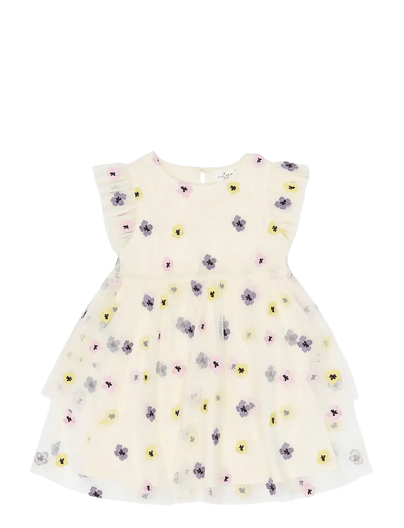 The New - TNSTSvelda S_L Dress - ermalausir casual kjólar - gardenia emb - 0