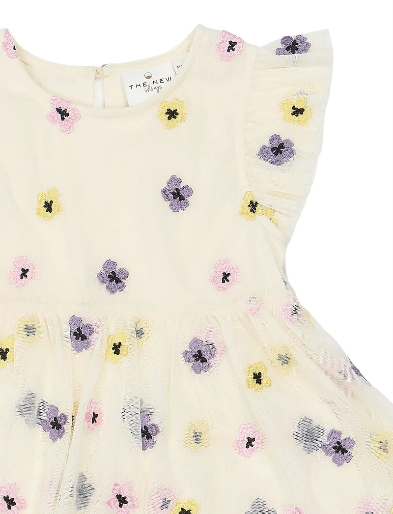 The New - TNSTSvelda S_L Dress - ermalausir casual kjólar - gardenia emb - 2