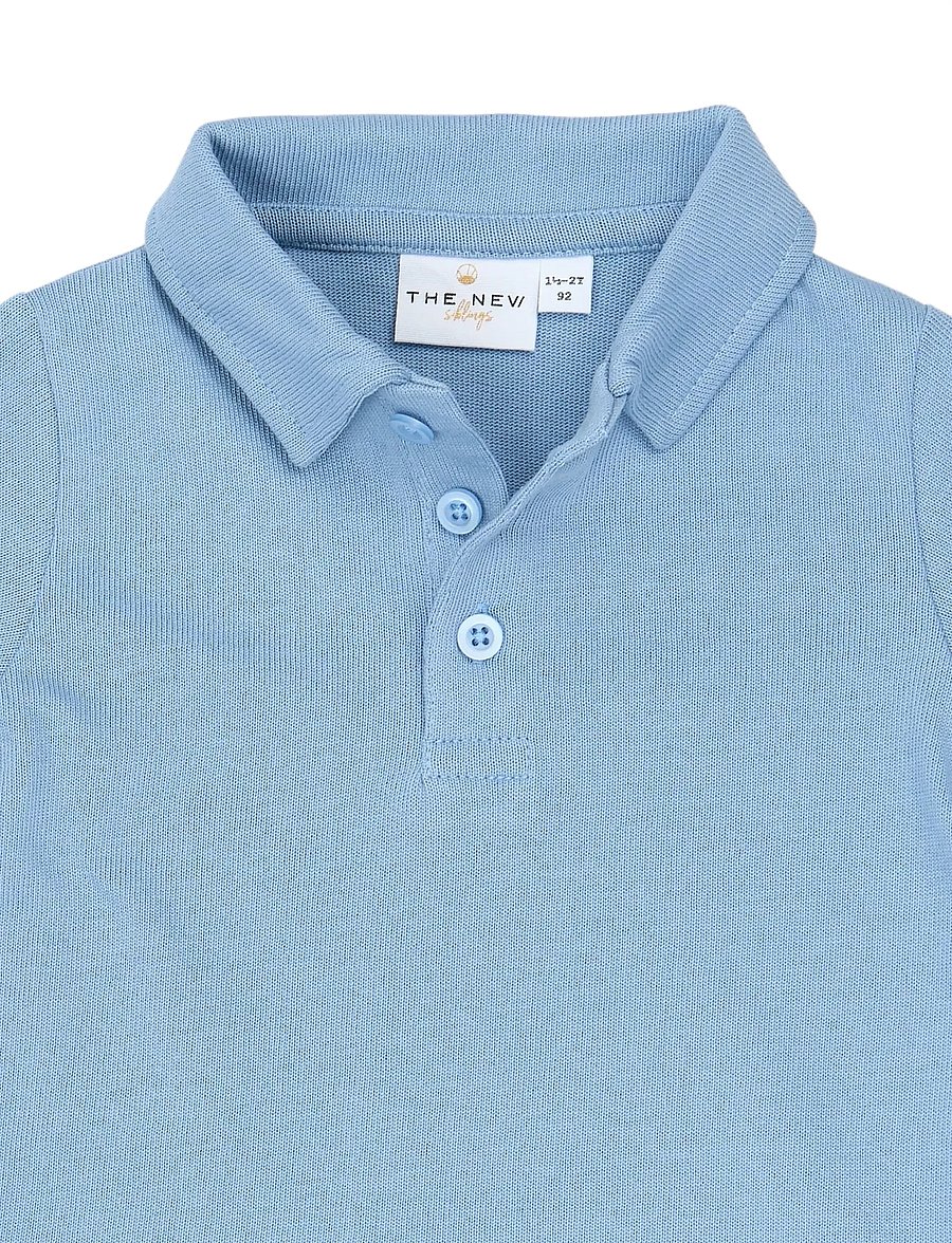 The New - TNSTSteward S_S Polo - pikkade varrukatega polod - forever blue - 2