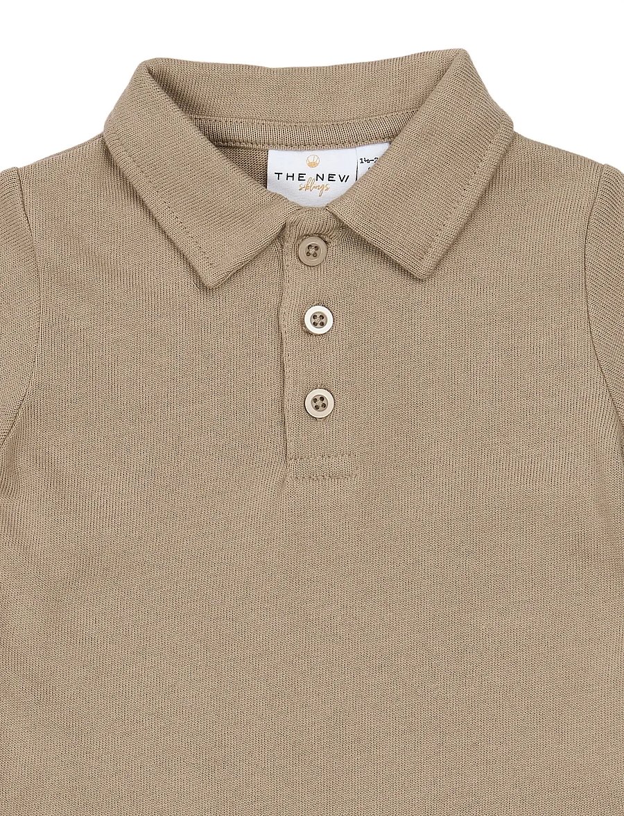 The New - TNSTSteward S_S Polo - polo krekli ar garām piedurknēm - humus - 2