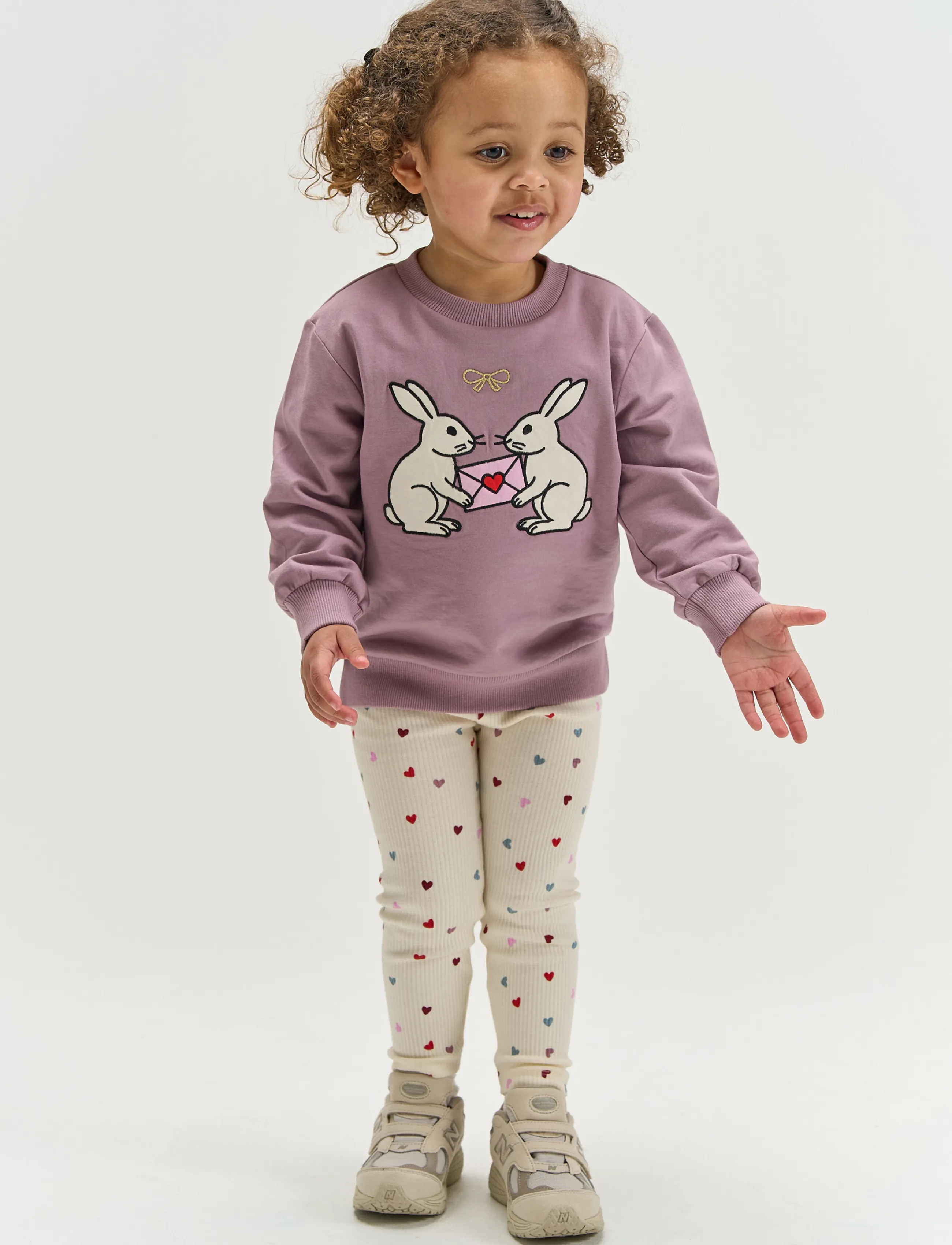 The New Tnstvera Rib Leggings, 98, Unterteile, Creme - Kinder