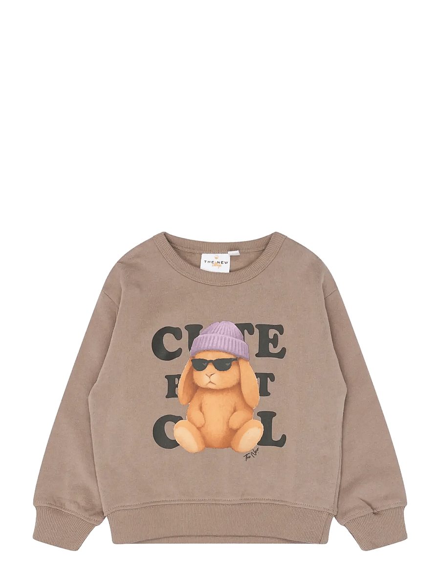 The New - TNSTVerla OS Sweatshirt - taupe gray tn - 1
