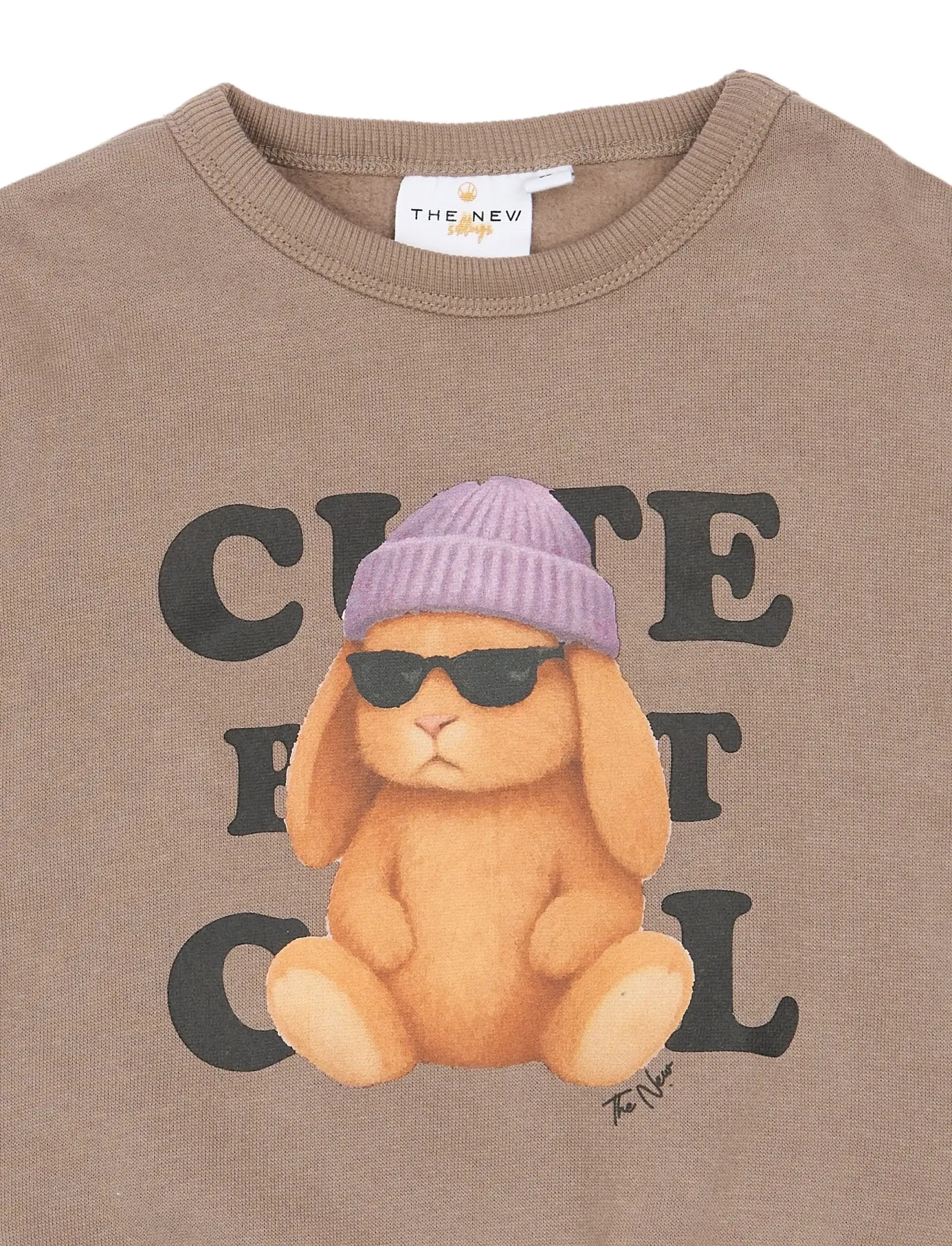 The New - TNSTVerla OS Sweatshirt - taupe gray tn - 4
