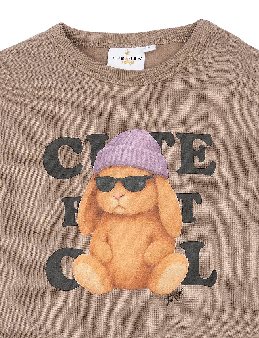 The New - TNSTVerla OS Sweatshirt - taupe gray tn - 4