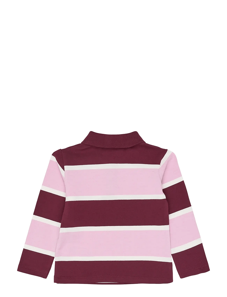 The New - TNSTVidalia L_S Pique Polo - langärmelig poloshirt - burgundy striped tn - 2