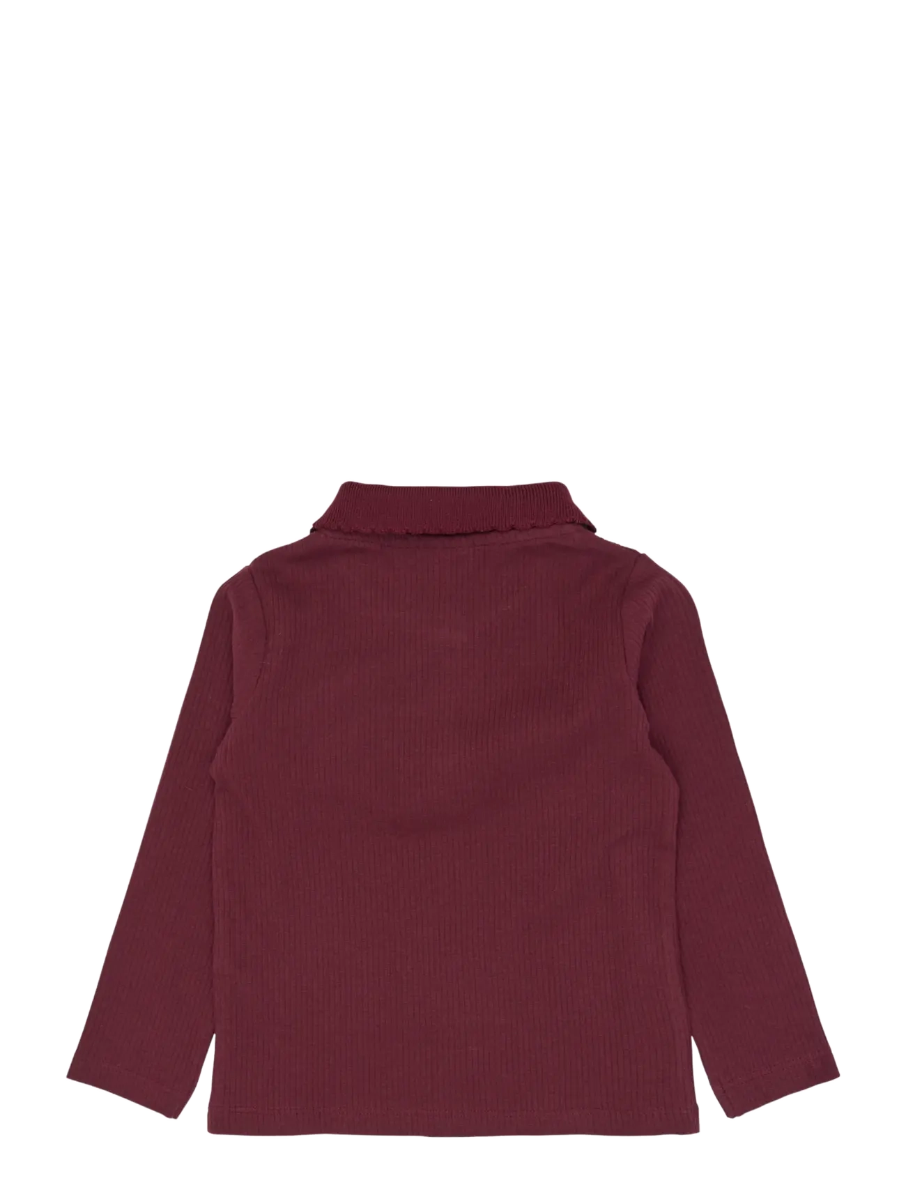 The New - TNSTVernina L_S Rib Polo - langärmelig poloshirt - burgundy tn - 2