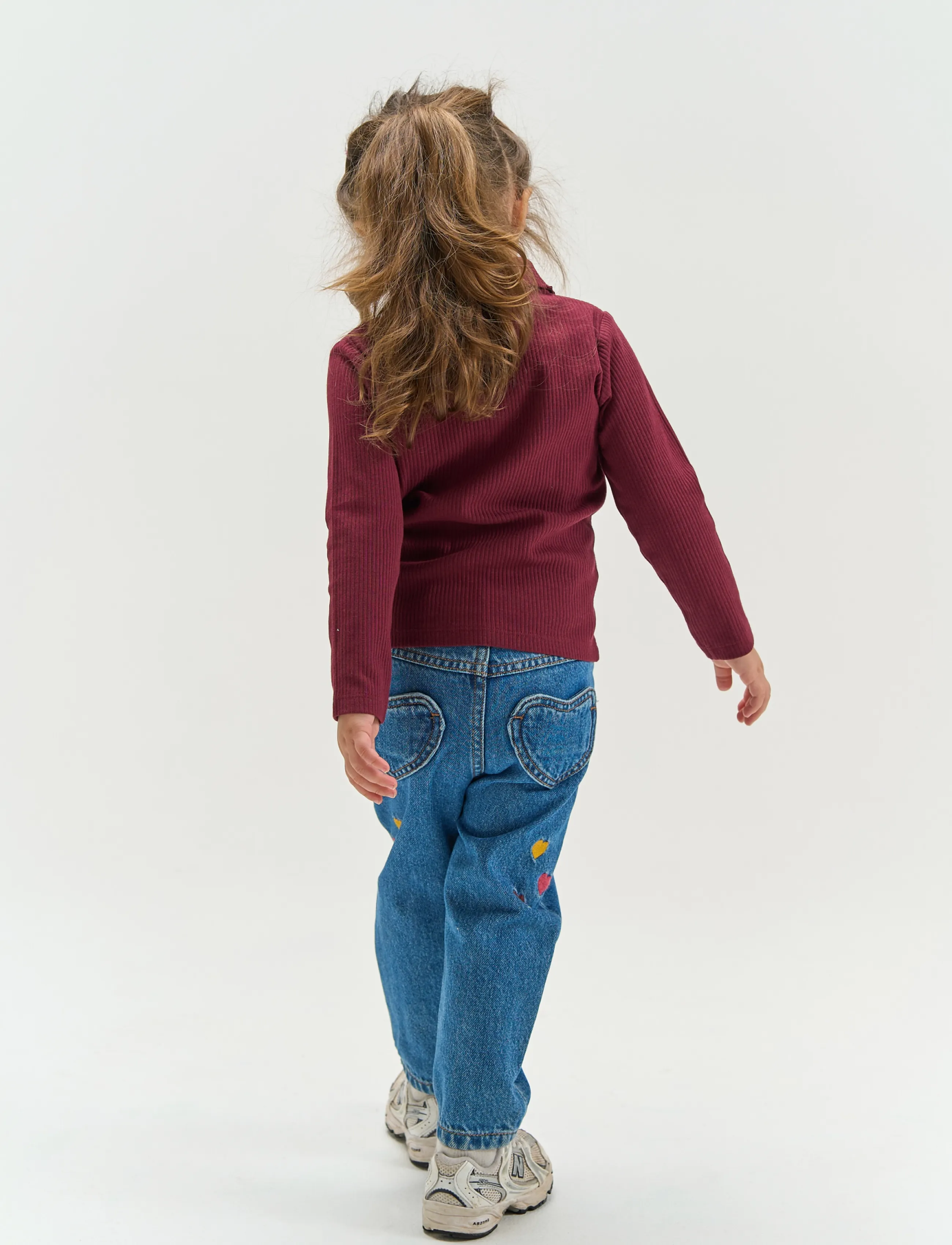 The New - TNSTVernina L_S Rib Polo - langärmelig poloshirt - burgundy tn - 3
