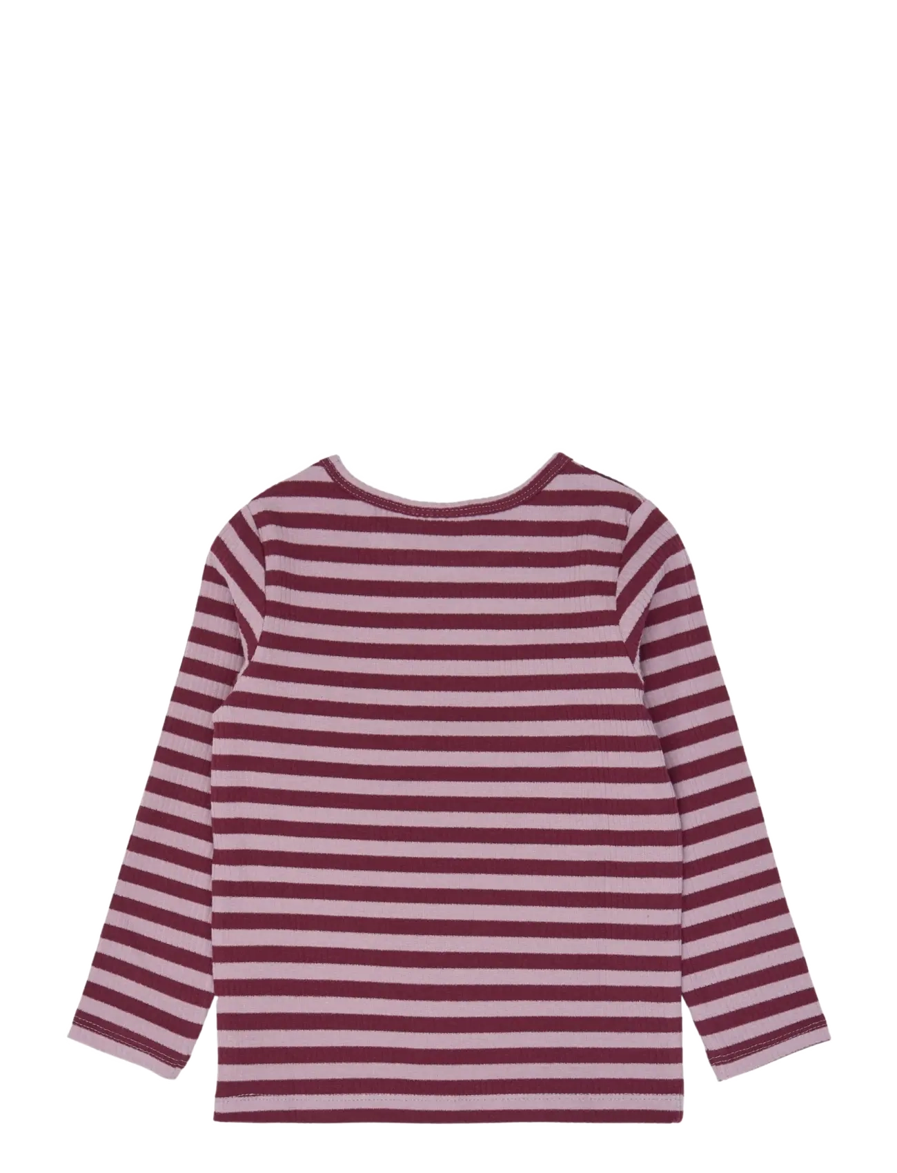 The New - TNSTFro L_S Rib Tee - långärmade t-shirts - elderberry striped tn - 2