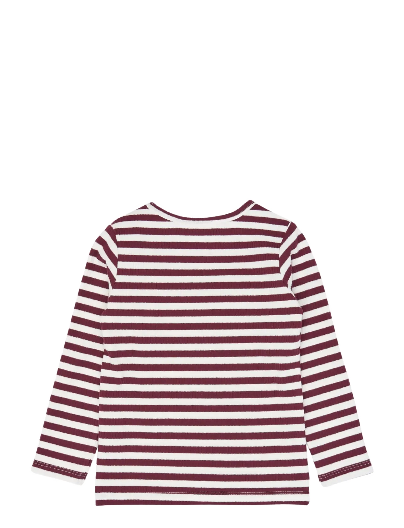The New - TNSTFro L_S Rib Tee - långärmade t-shirts - gardenia striped - 2