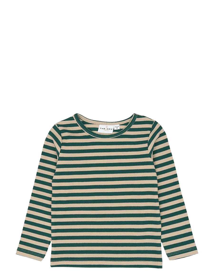 The New - TNSTFro L_S Rib Tee - pikkade varrukatega t-särgid - june bug striped - 1