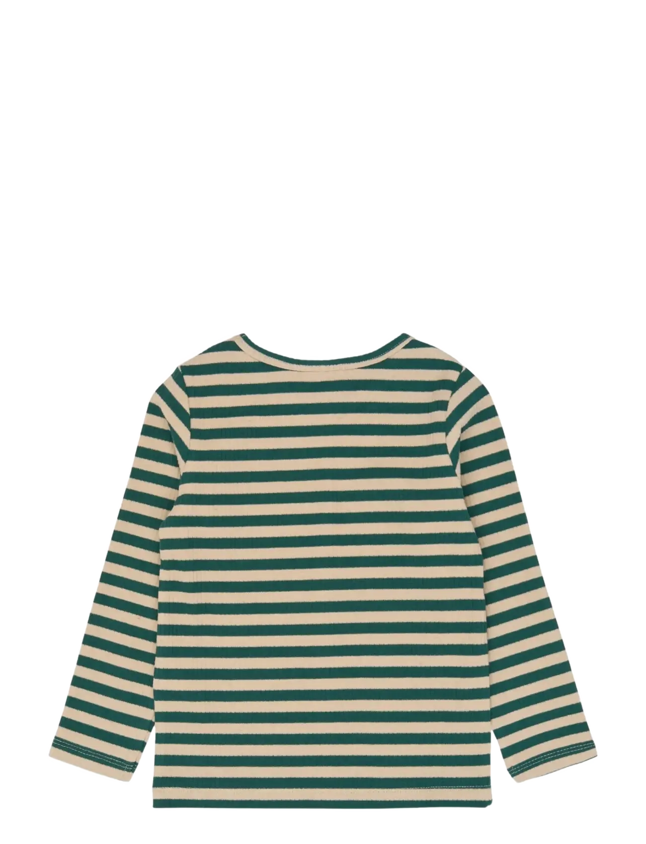 The New - TNSTFro L_S Rib Tee - höstkläder - june bug striped - 2