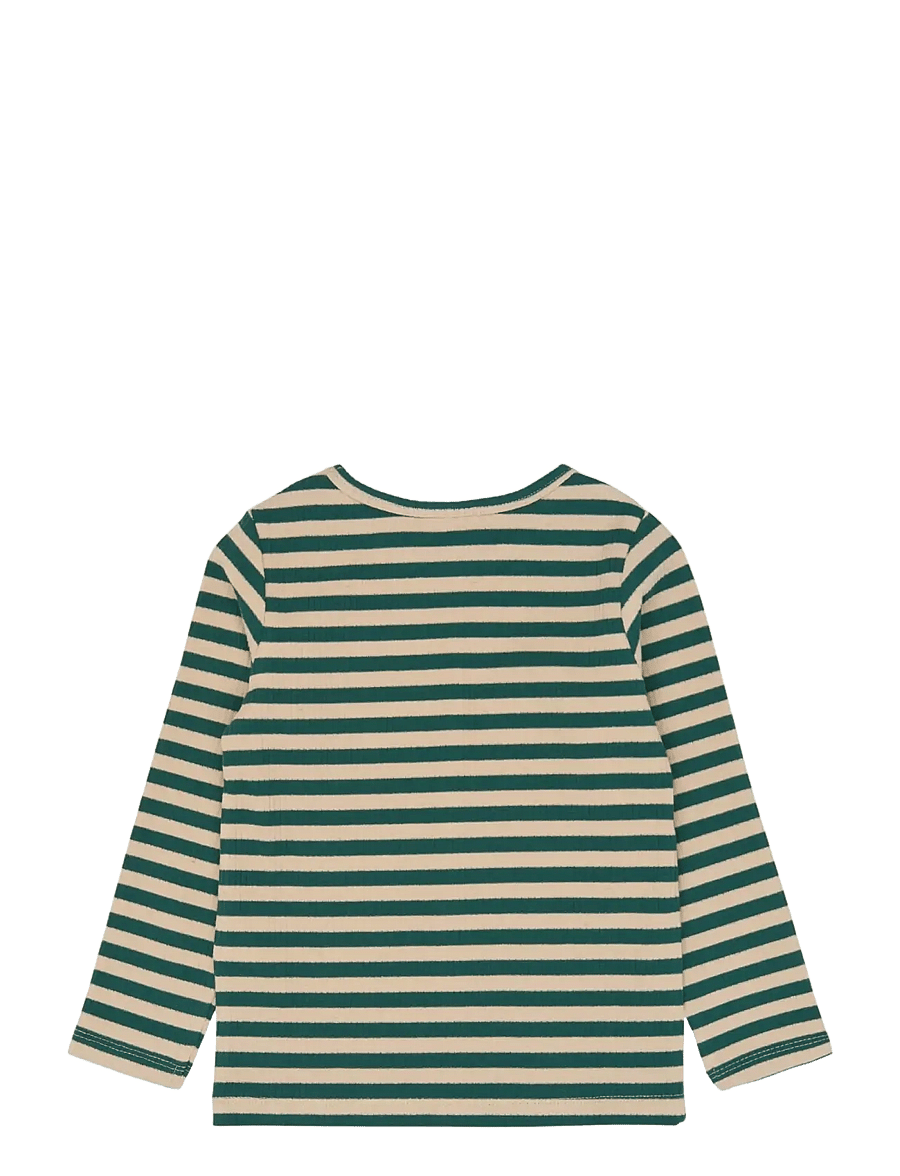 The New - TNSTFro L_S Rib Tee - pikkade varrukatega t-särgid - june bug striped - 2