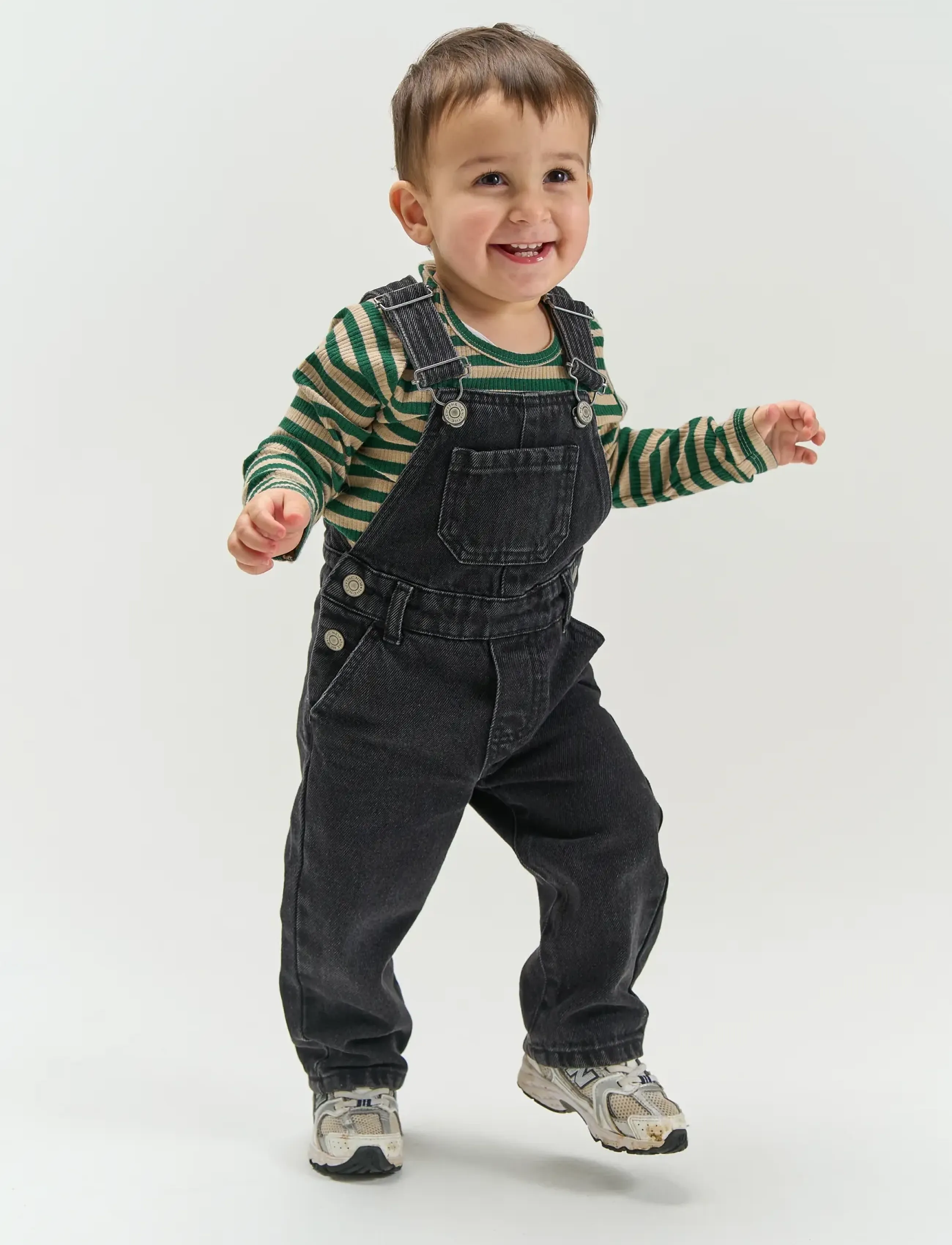 The New - TNSTFro L_S Rib Tee - höstkläder - june bug striped - 0