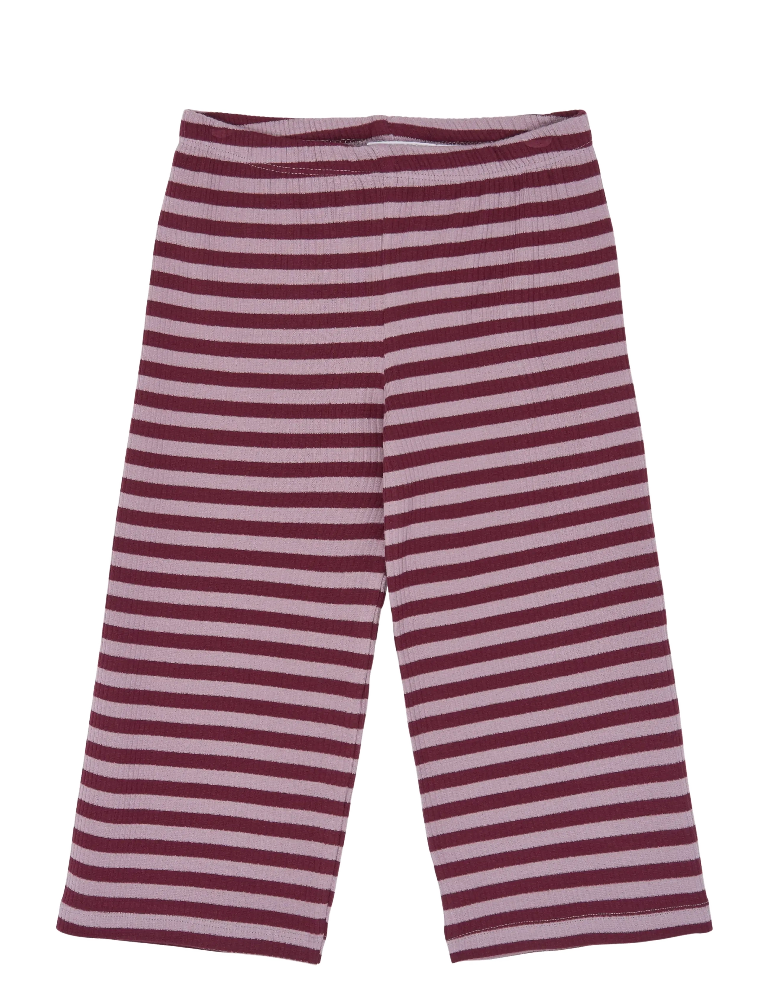 The New - TNSTFro Wide Rib Pants - elderberry striped tn - 1