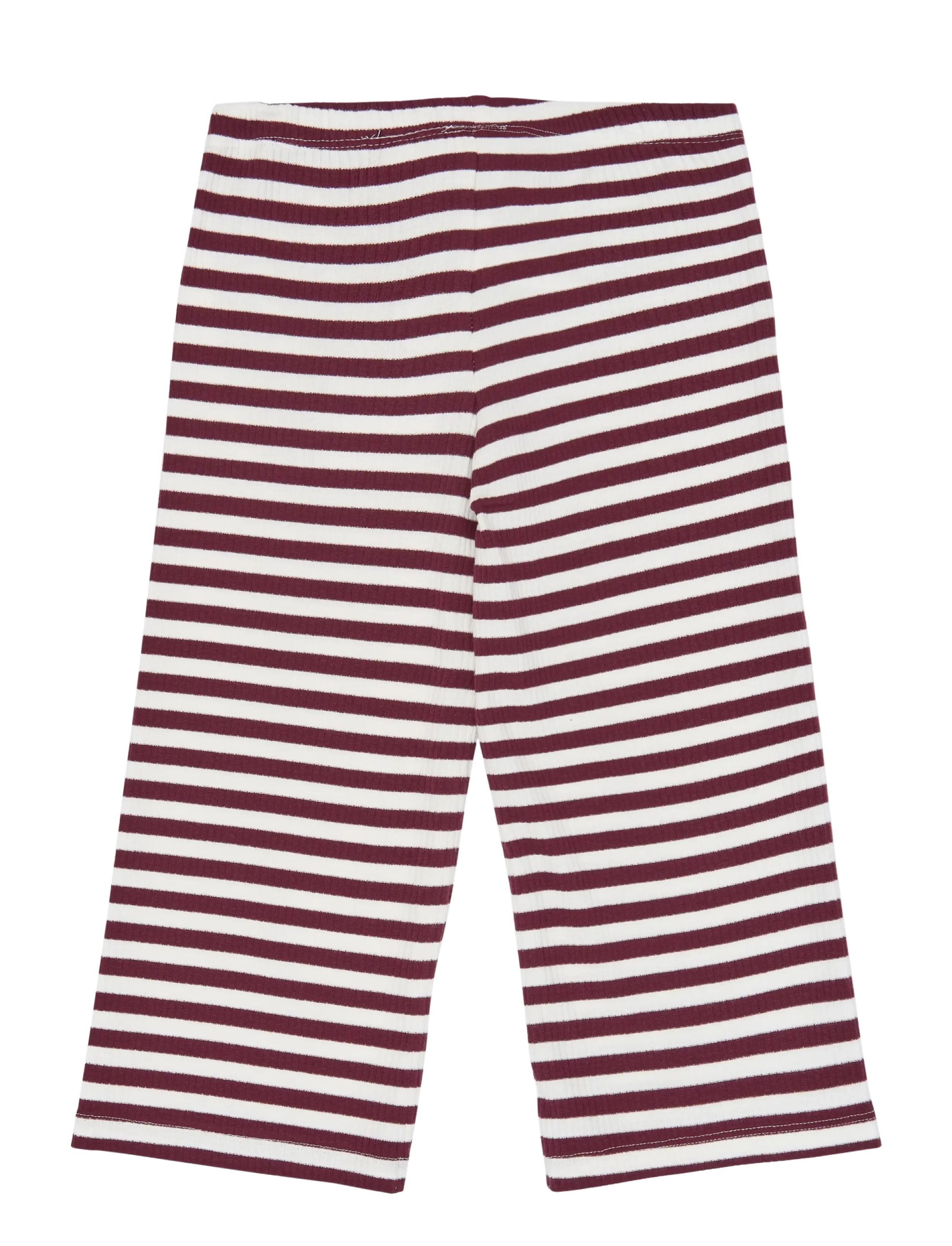 The New - TNSTFro Wide Rib Pants - gardenia striped - 2