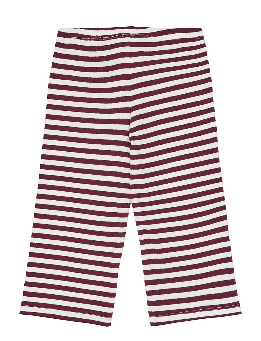 The New - TNSTFro Wide Rib Pants - gardenia striped - 2