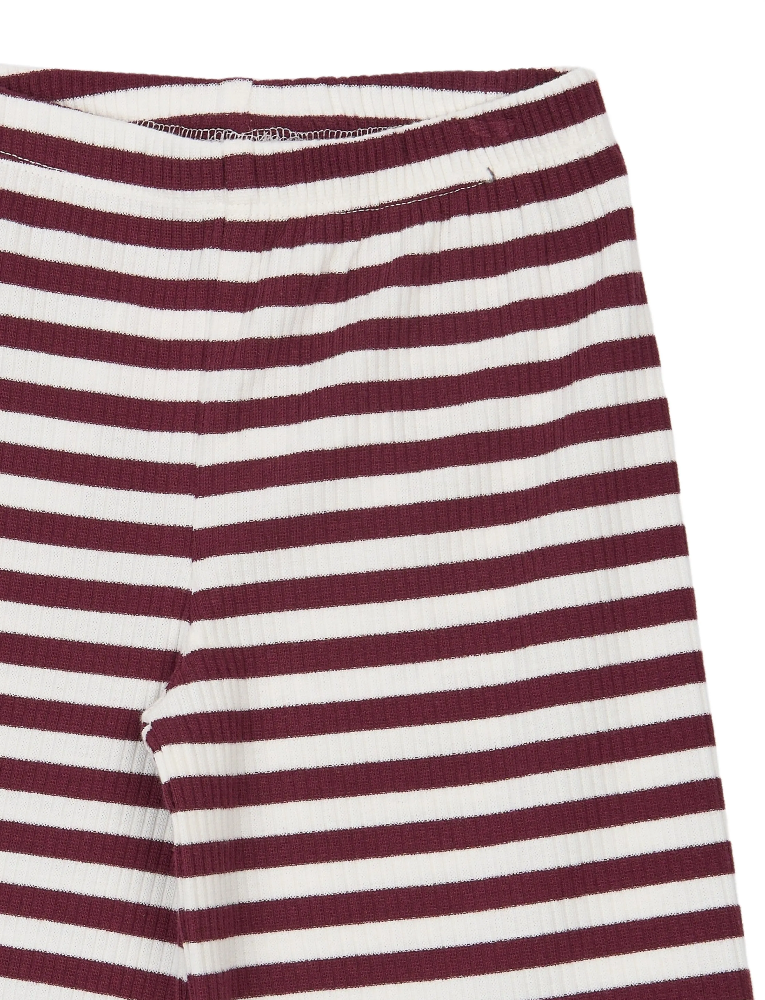 The New - TNSTFro Wide Rib Pants - gardenia striped - 4