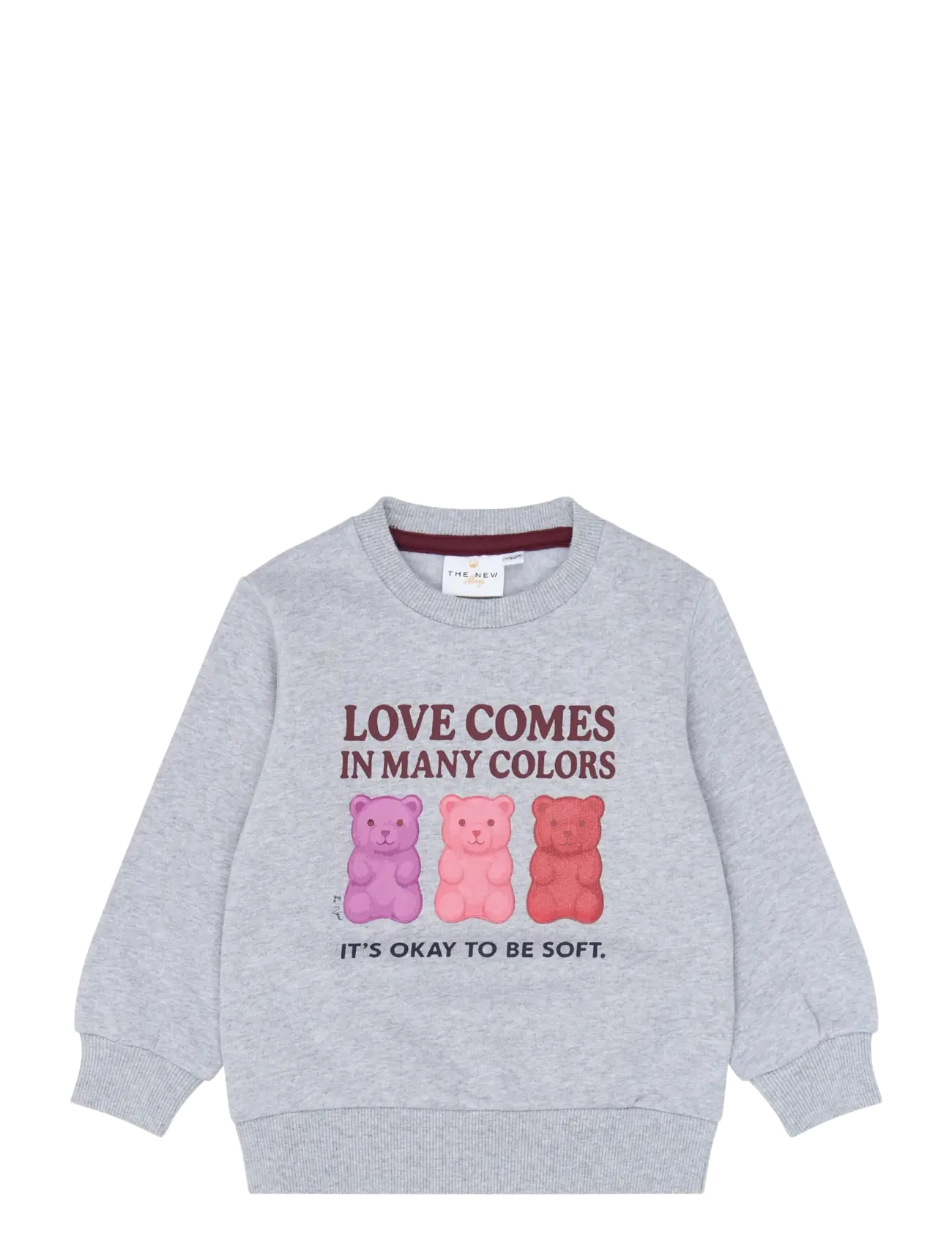 The New TNSTVinna Sweatshirt - The New - LIGHT GREY MELANGE / grey