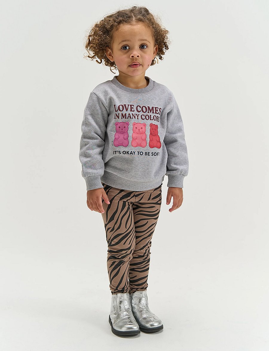 The New - TNSTVinna Sweatshirt - sweatshirts - light grey melange - 0