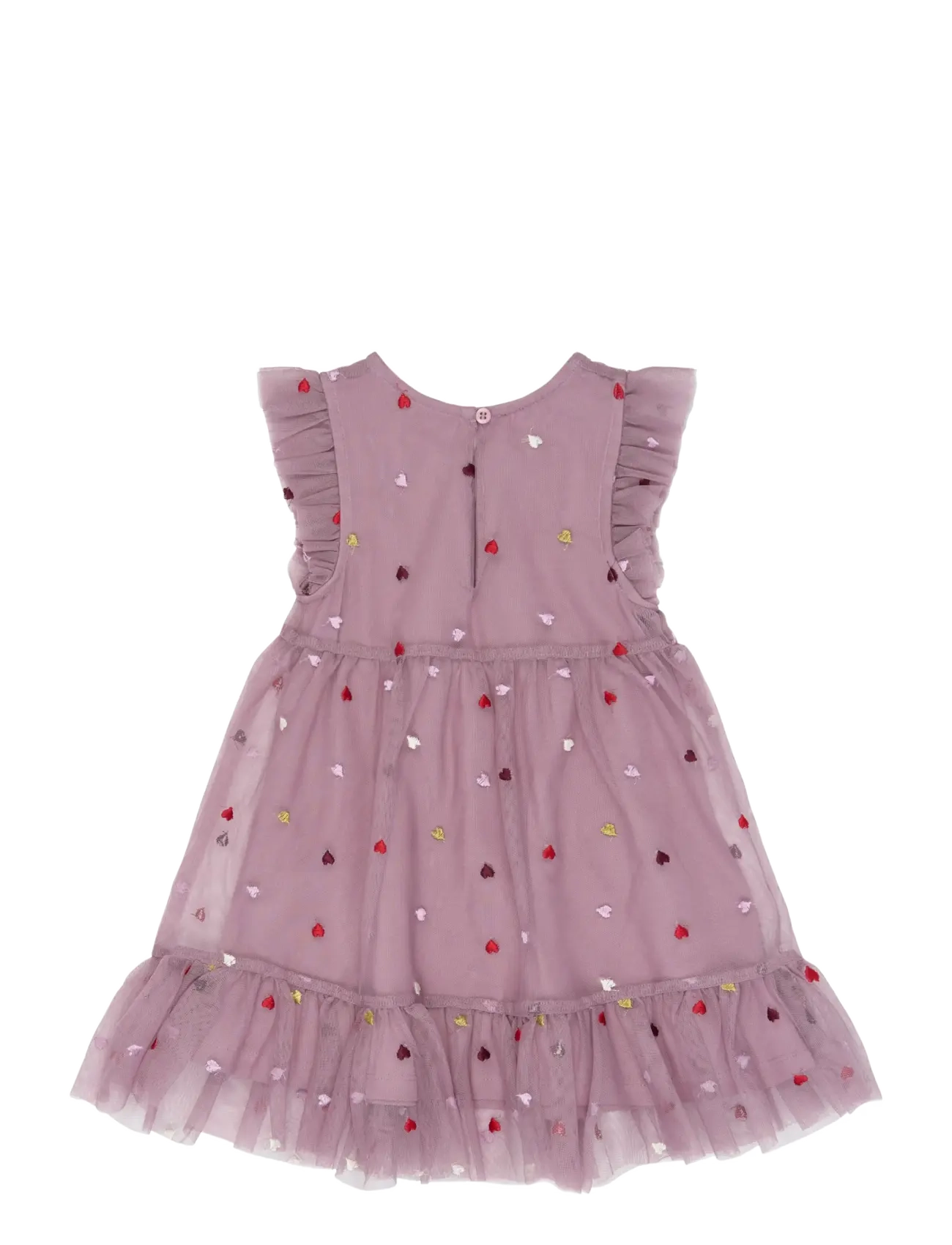 The New - TNSTVadia S_L Mesh Dress - Ærmeløse babykjoler - elderberry emb tn - 2