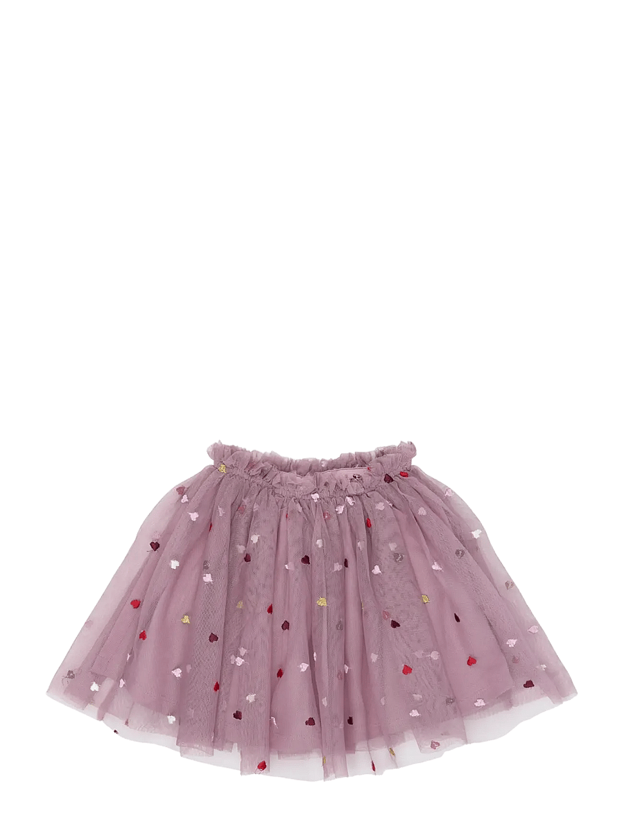 The New - TNSTVadia Mesh Skirt - korte nederdele - elderberry emb tn - 1