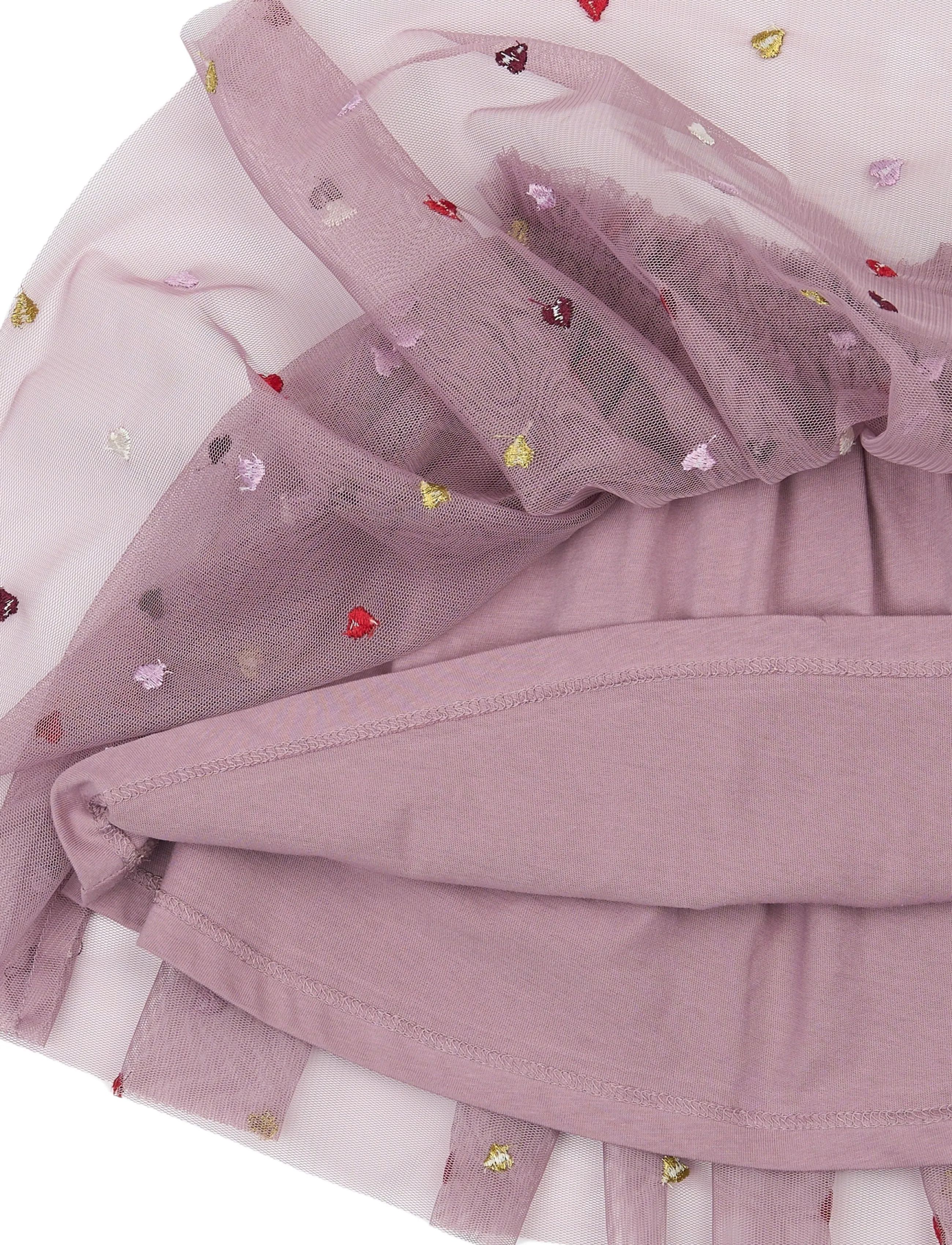 The New - TNSTVadia Mesh Skirt - korte nederdele - elderberry emb tn - 4
