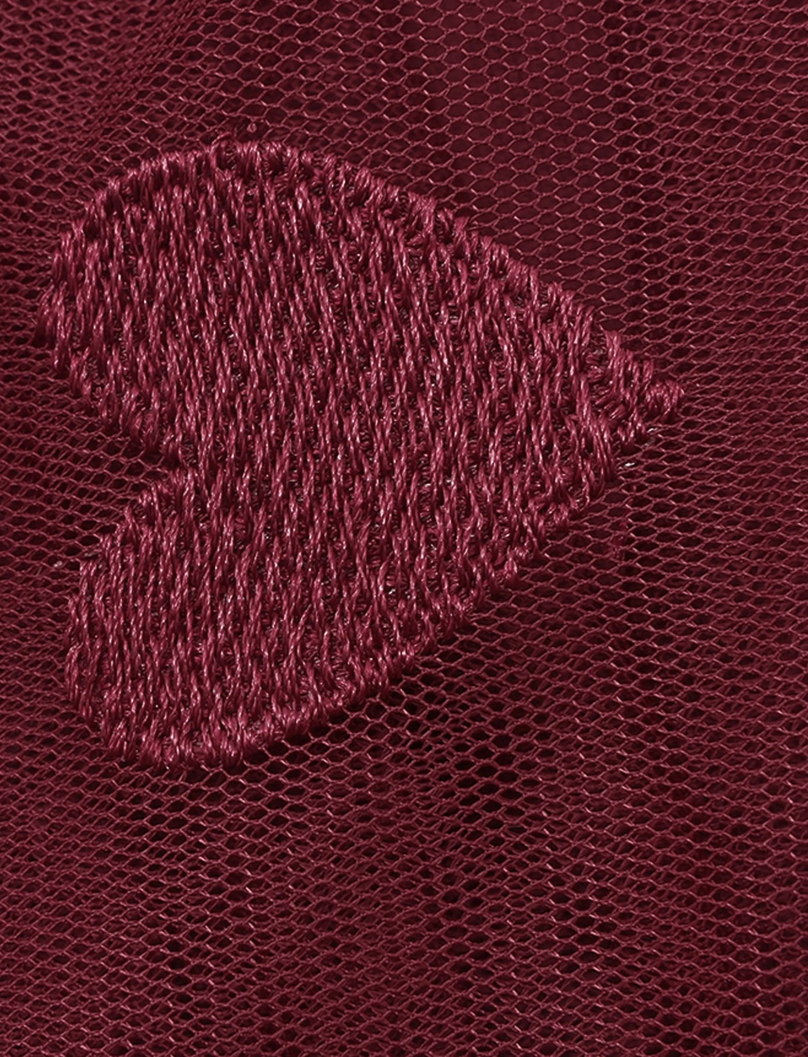 The New - TNSTVonda Mesh Skirt - tüll-rock - burgundy emb tn - 2