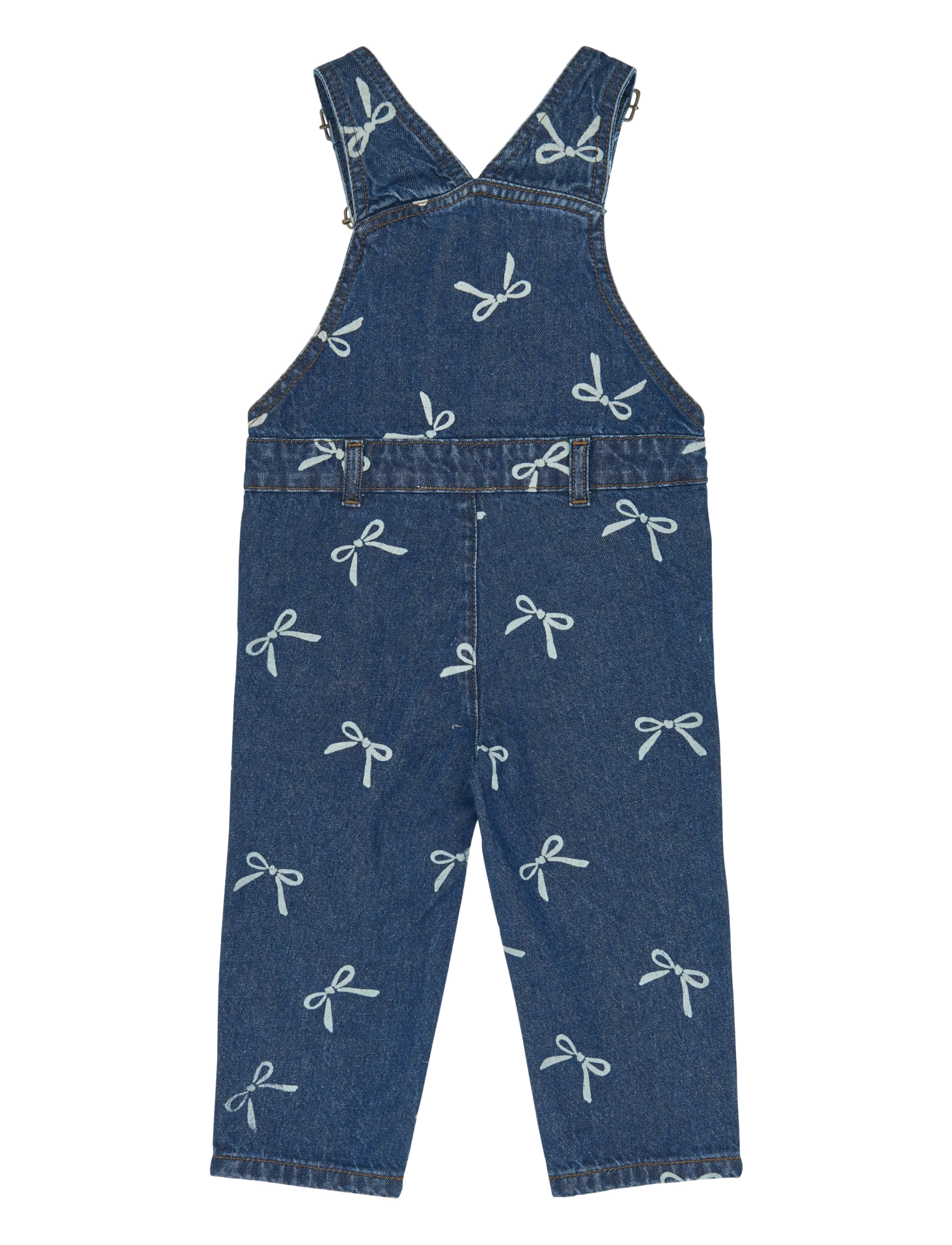 The New - TNSTVinaya Denim Dungarees - buksedragter - medium blue denim aop - 2