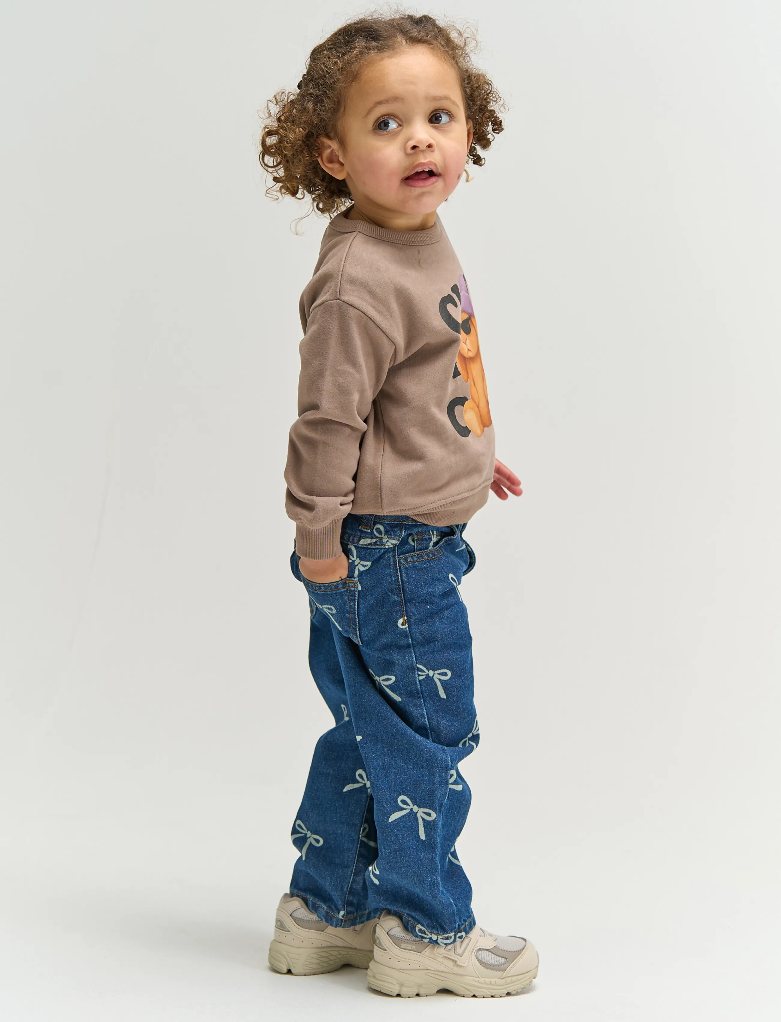 The New - TNSTVinaya Regular Fit Jeans - regular jeans - medium blue denim aop - 3
