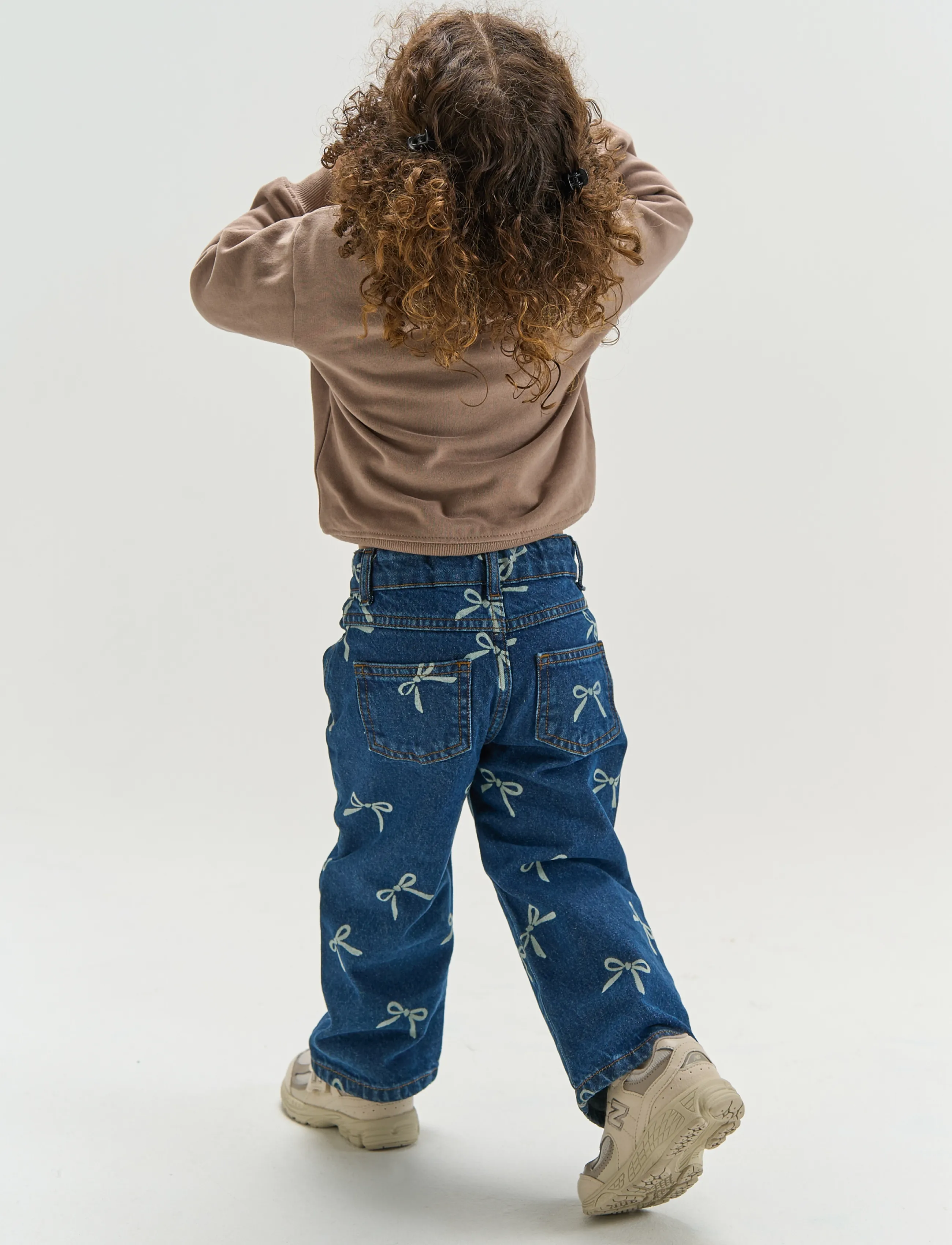 The New - TNSTVinaya Regular Fit Jeans - regular jeans - medium blue denim aop - 4