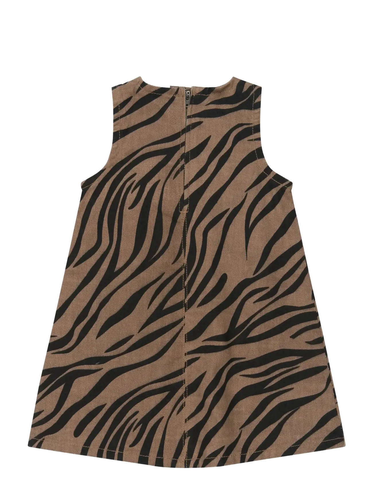 The New - TNSTValonya S_L Denim Dress - taupe gray aop tn - 1