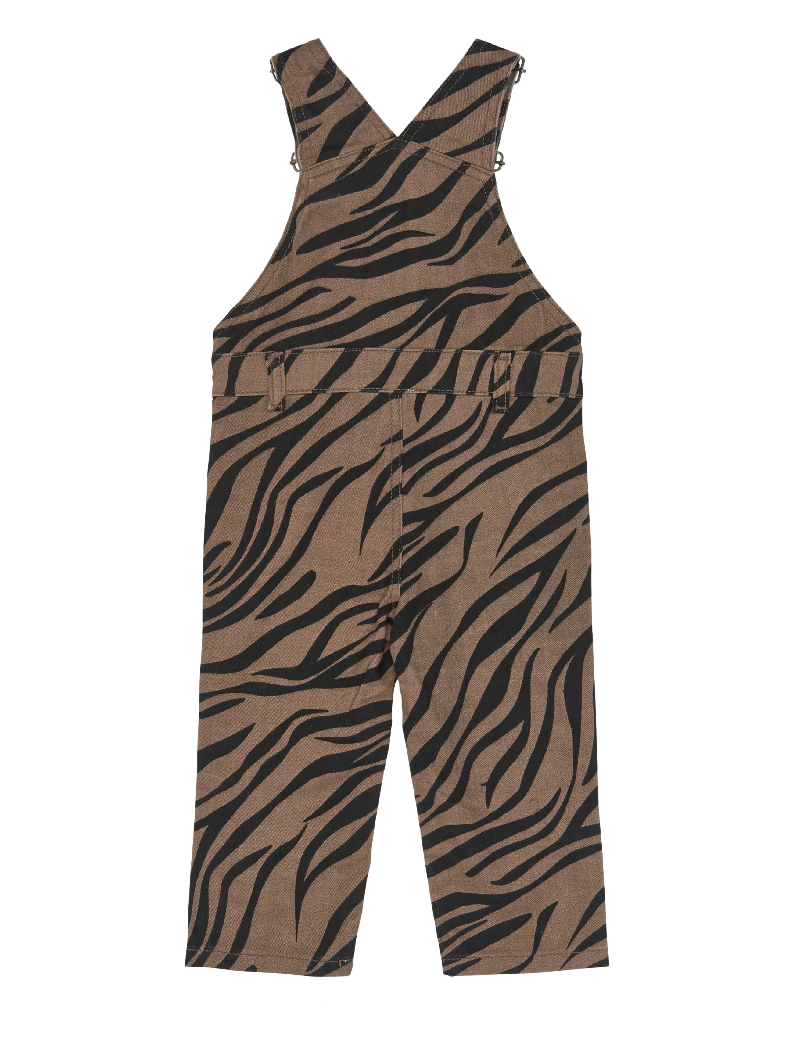 The New - TNSTValonya Denim Dungarees - buksedragter - taupe gray aop tn - 2