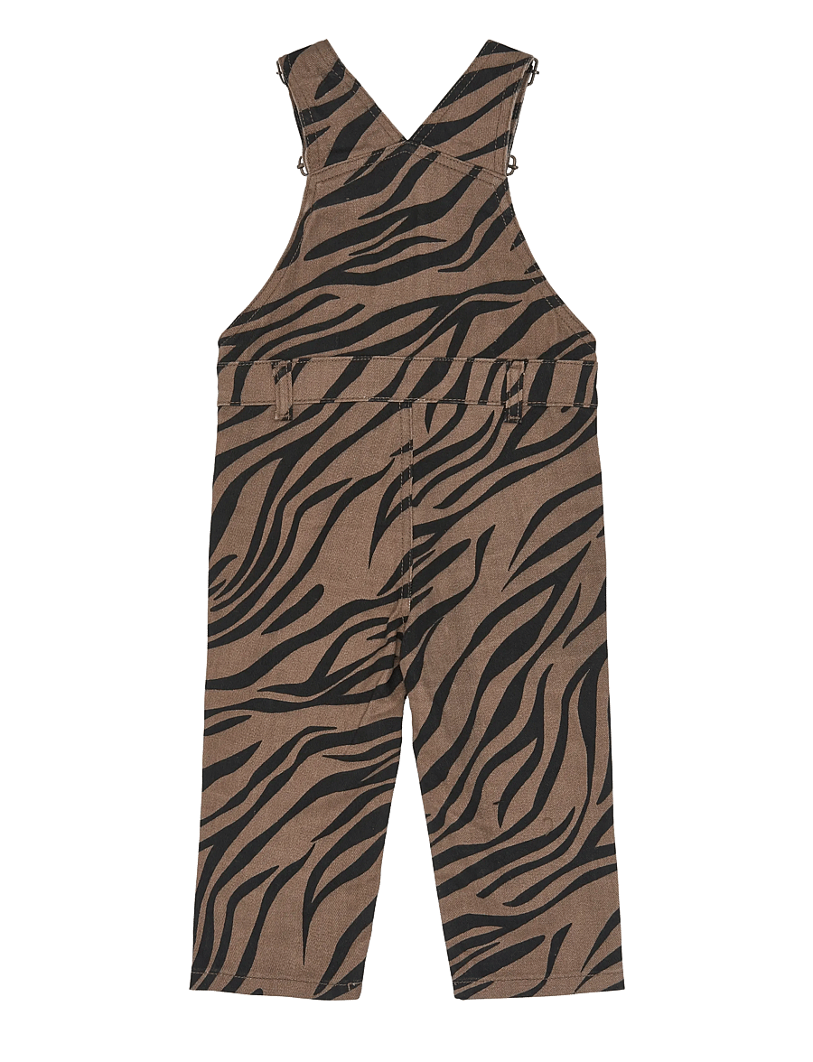 The New - TNSTValonya Denim Dungarees - buksedragter - taupe gray aop tn - 2