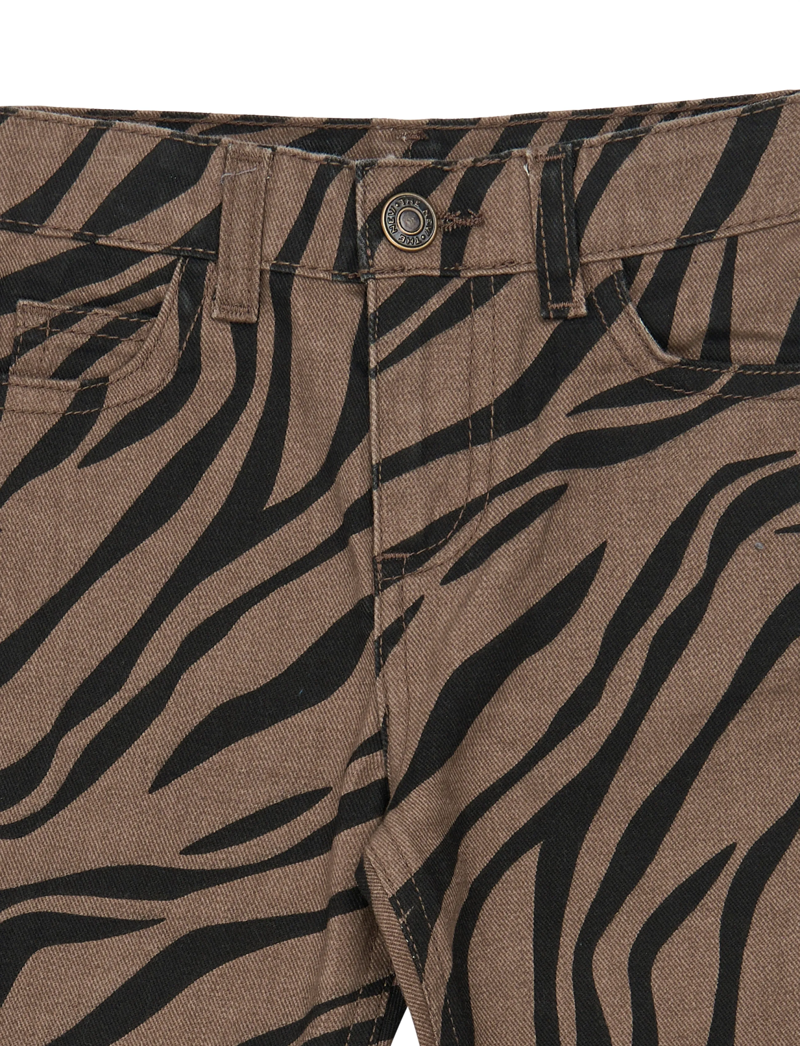 The New - TNSTValonya Mom Fit Jeans - loose jeans - taupe gray aop tn - 3