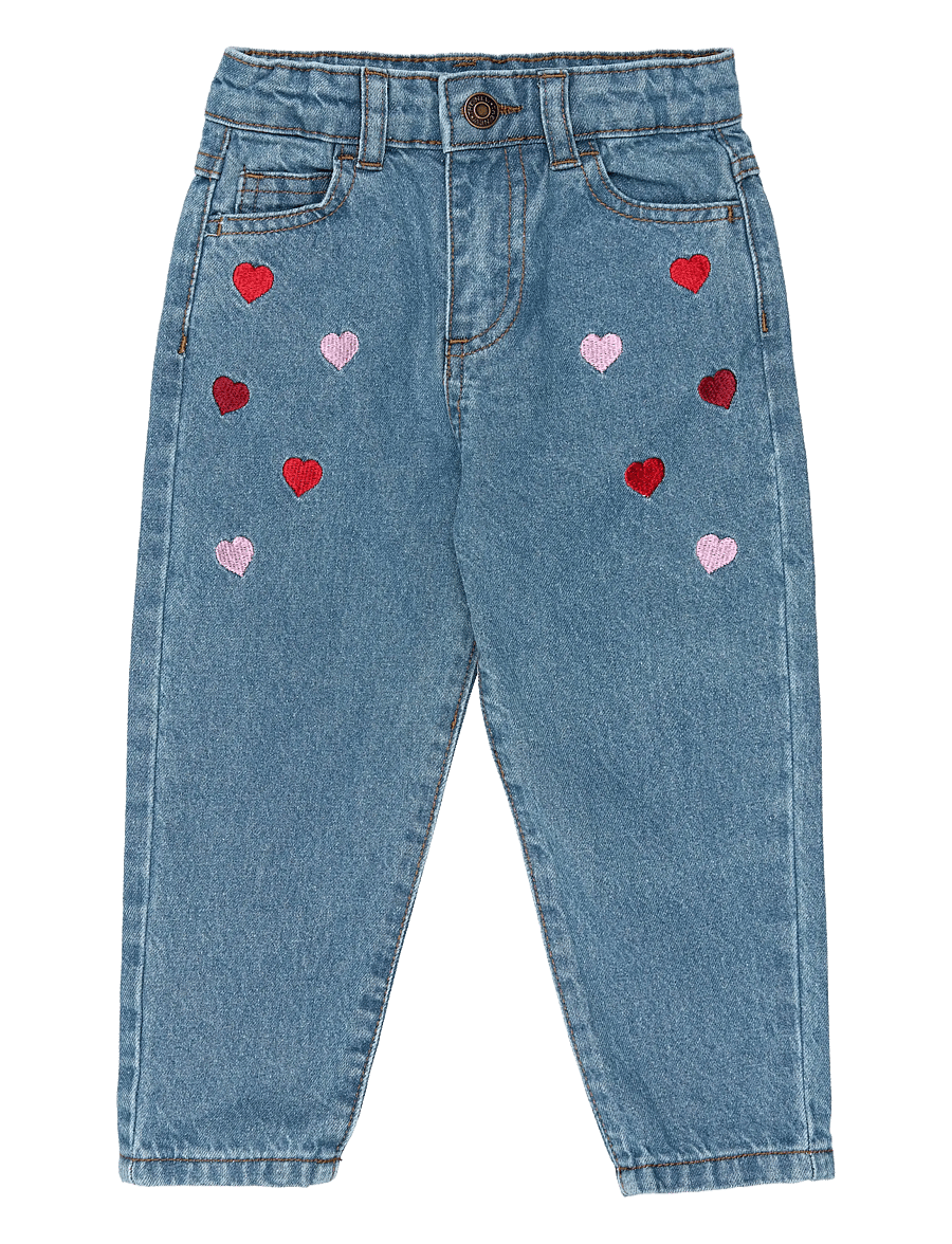 The New - TNSTValora Mom Fit Jeans - light blue denim emb - 1