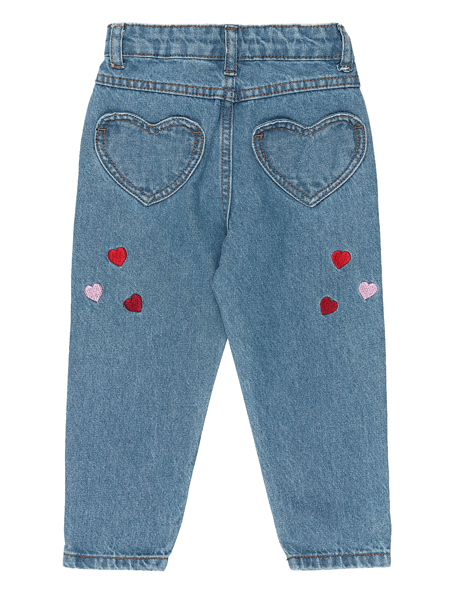 The New - TNSTValora Mom Fit Jeans - light blue denim emb - 2
